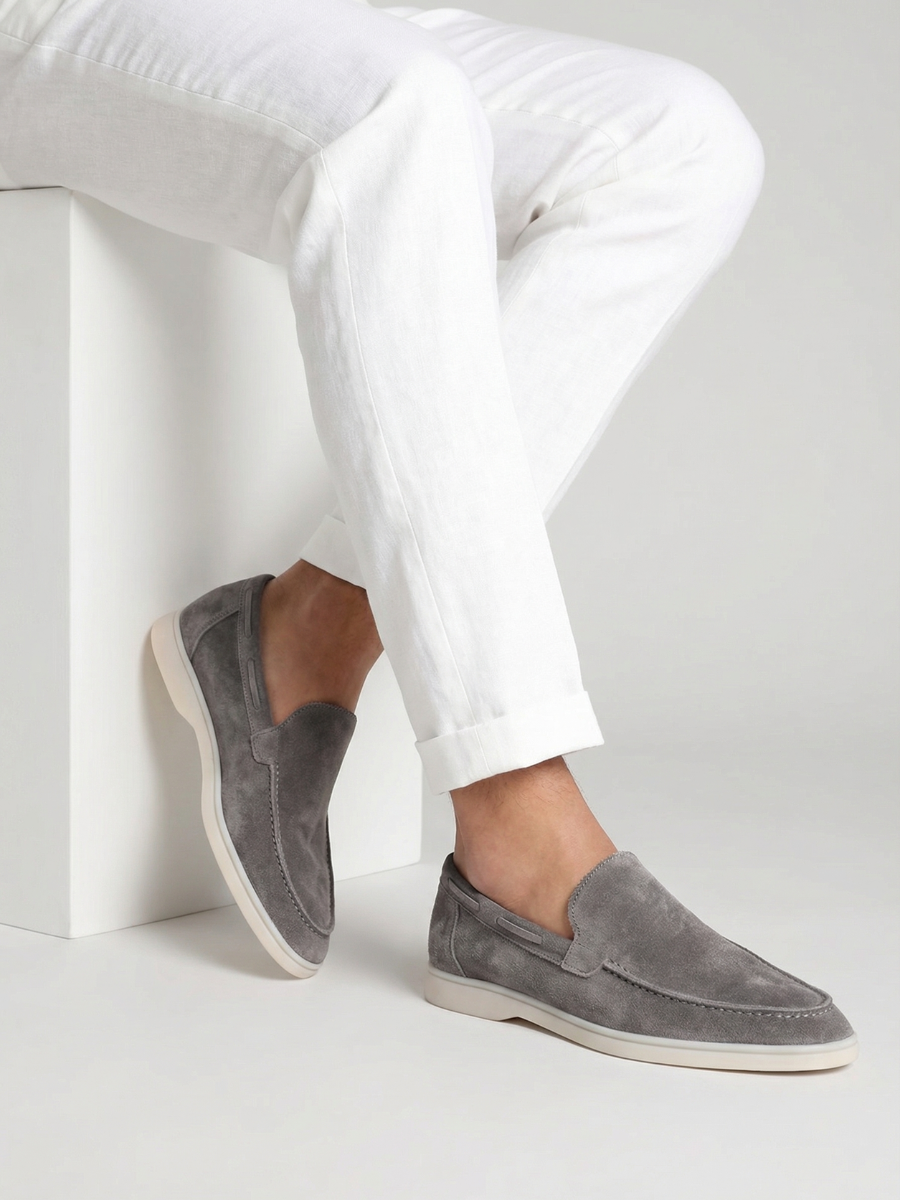 Grey Yacht Loafers – Positano Life