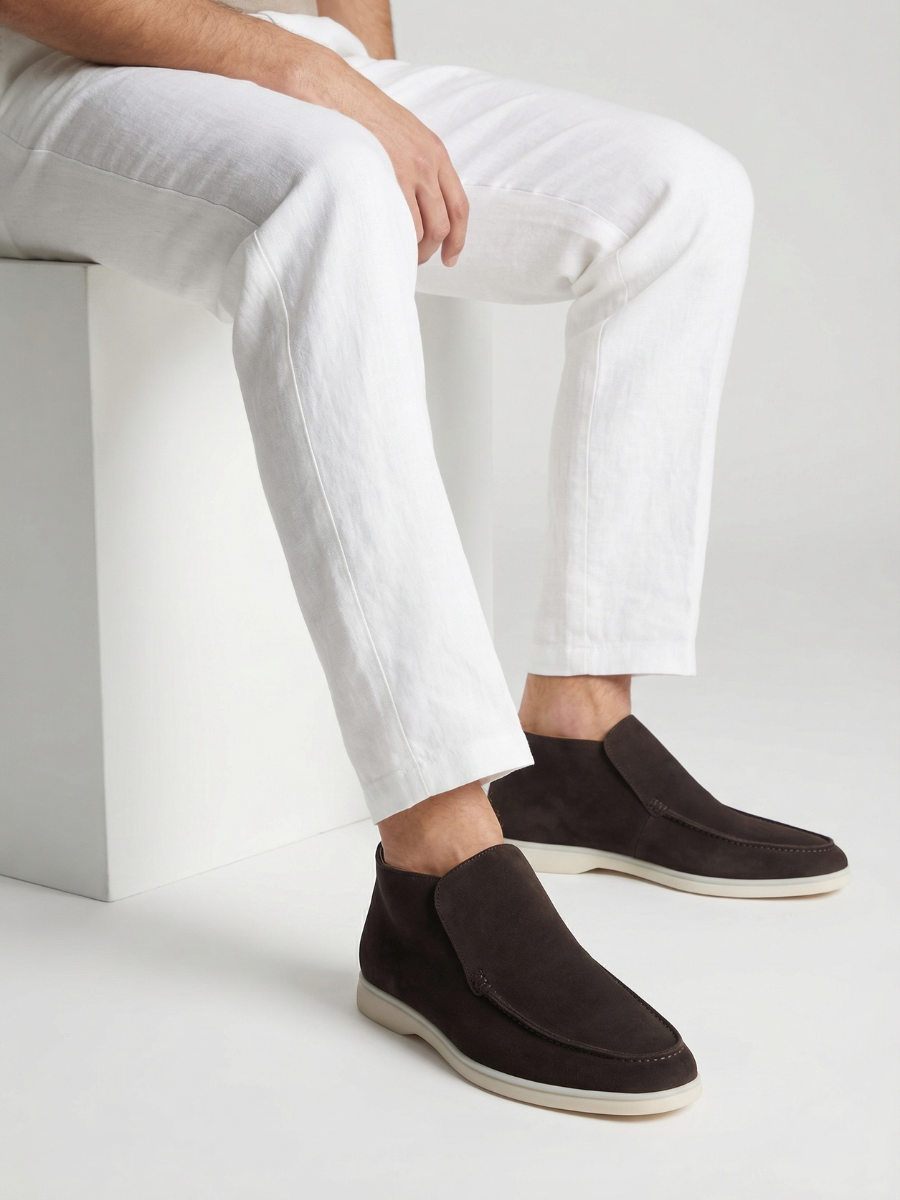 Warm Grey City Loafer – Positano Life