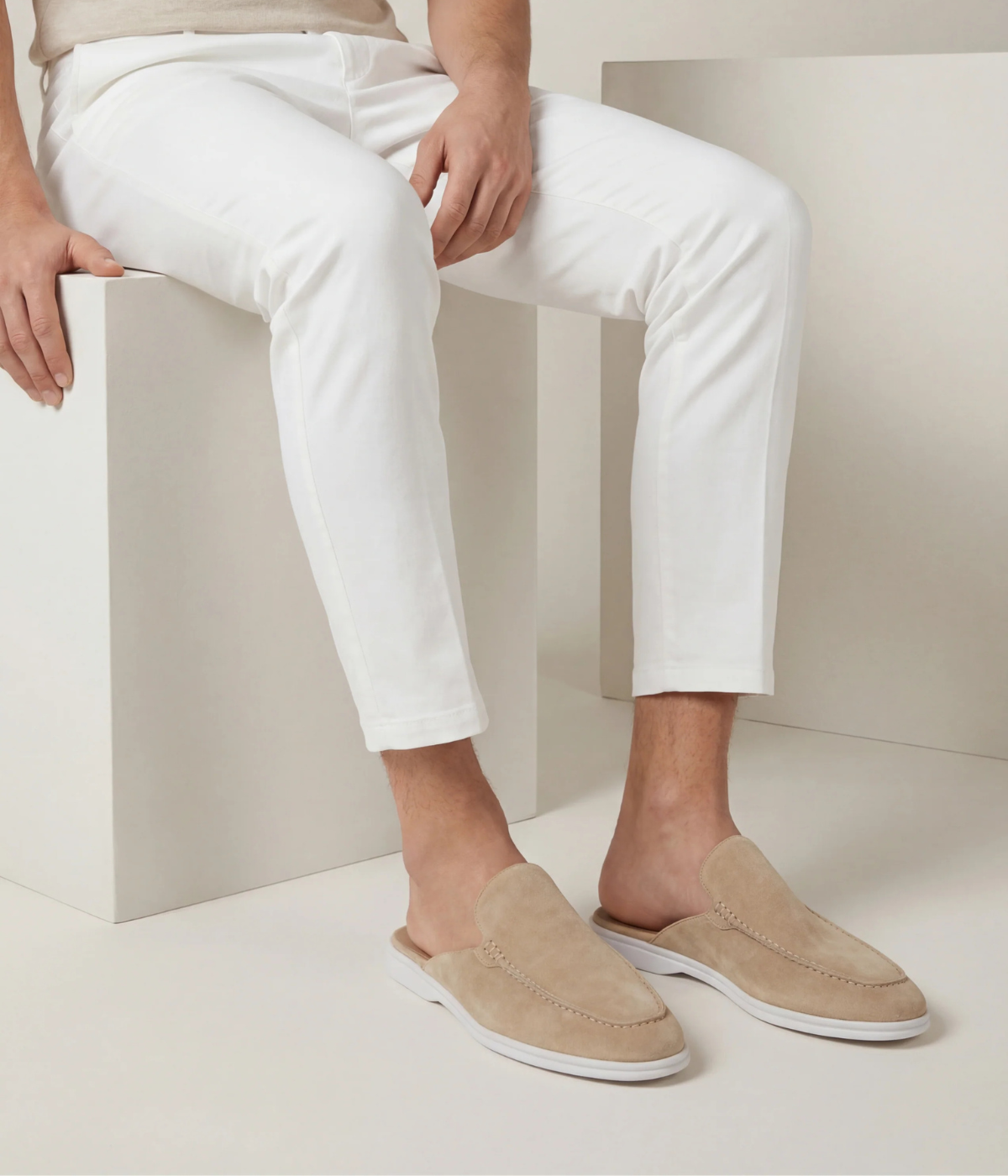 Beige Positano Slide – Positano Life