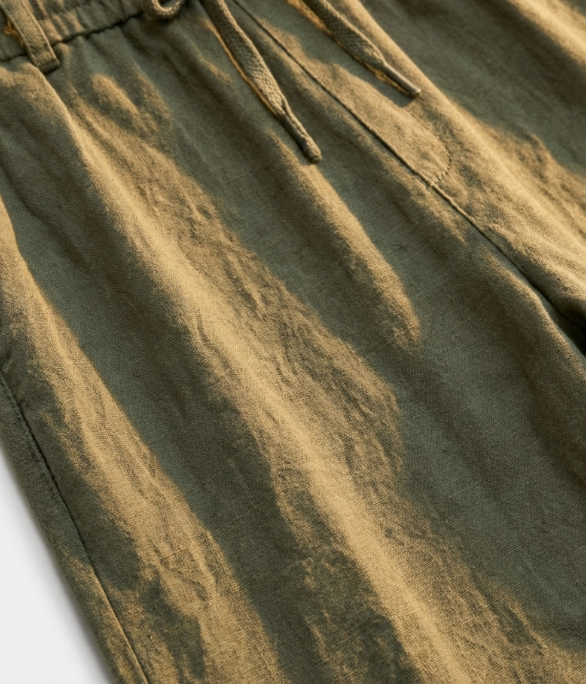 Olive Linen Trousers – Positano Life
