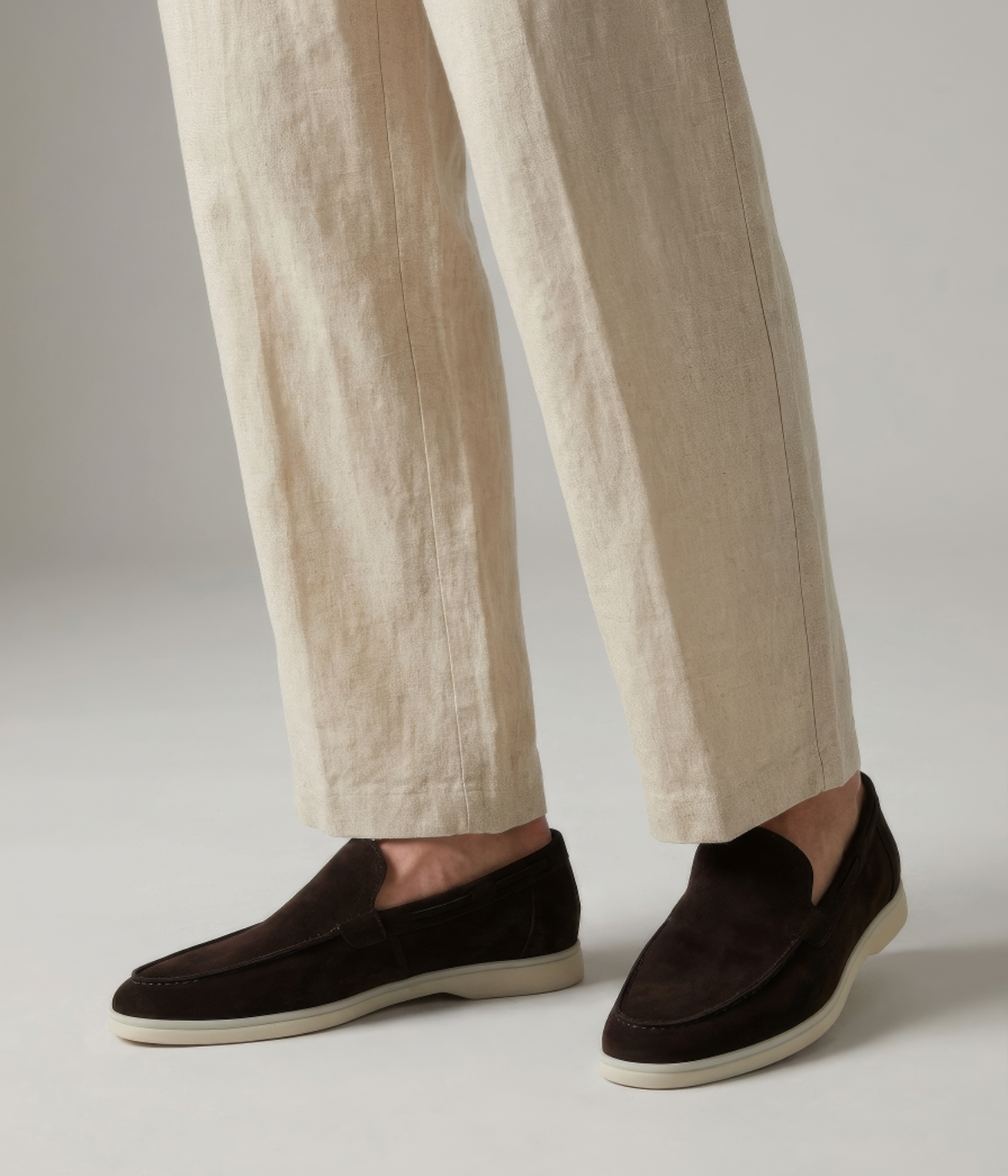 Beige Linen Trousers – Positano Life