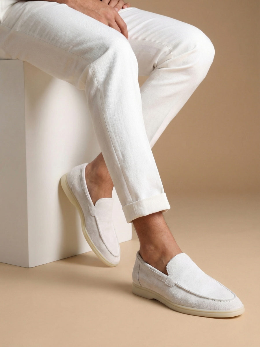 White Yacht Loafers – Positano Life