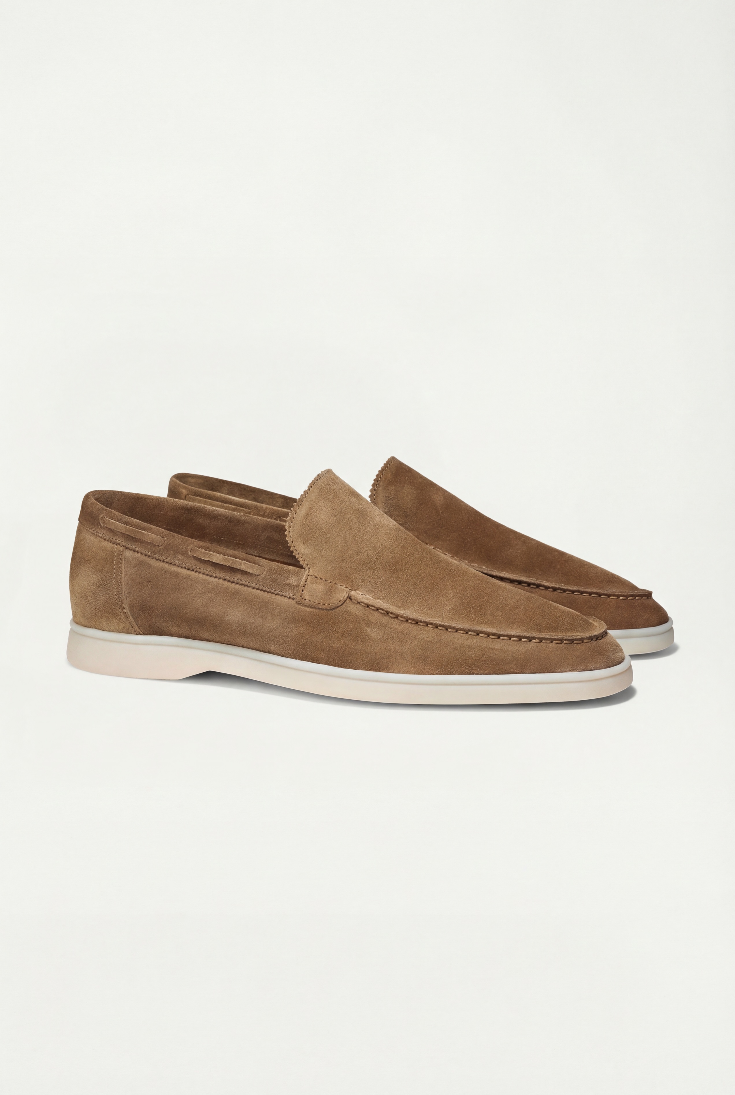 Moreno Classic Suede Loafer Desert – Positano Life