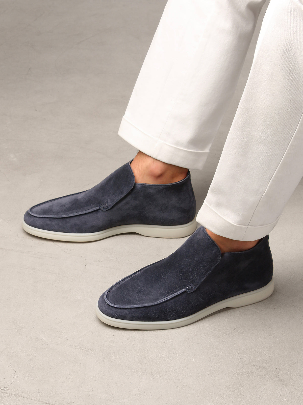 Steel Blue City Loafer – Positano Life