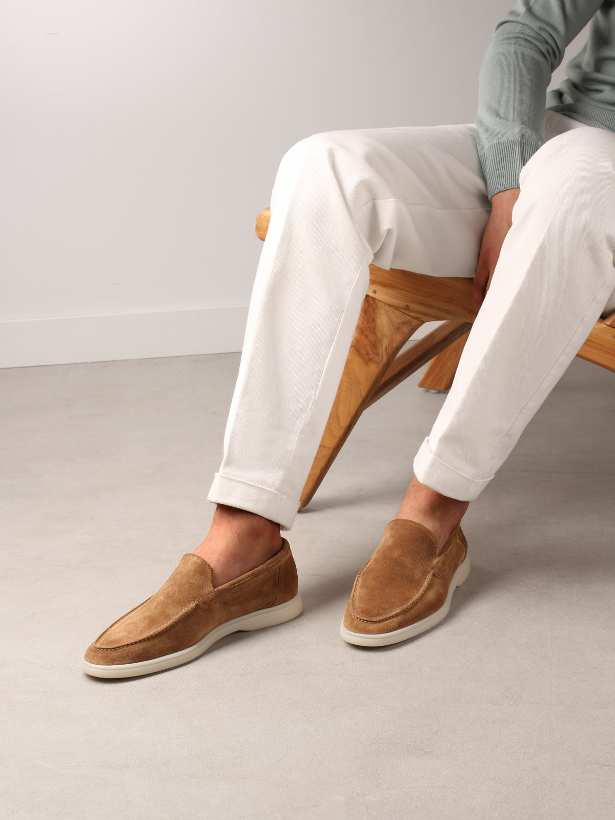 Beige Yacht Loafers – Positano Life