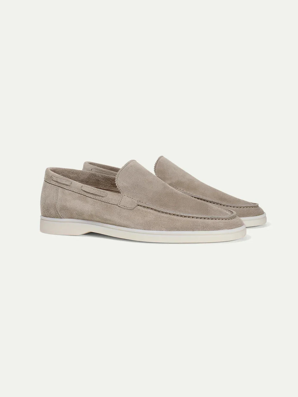 Light Grey Yacht Loafers – Positano Life