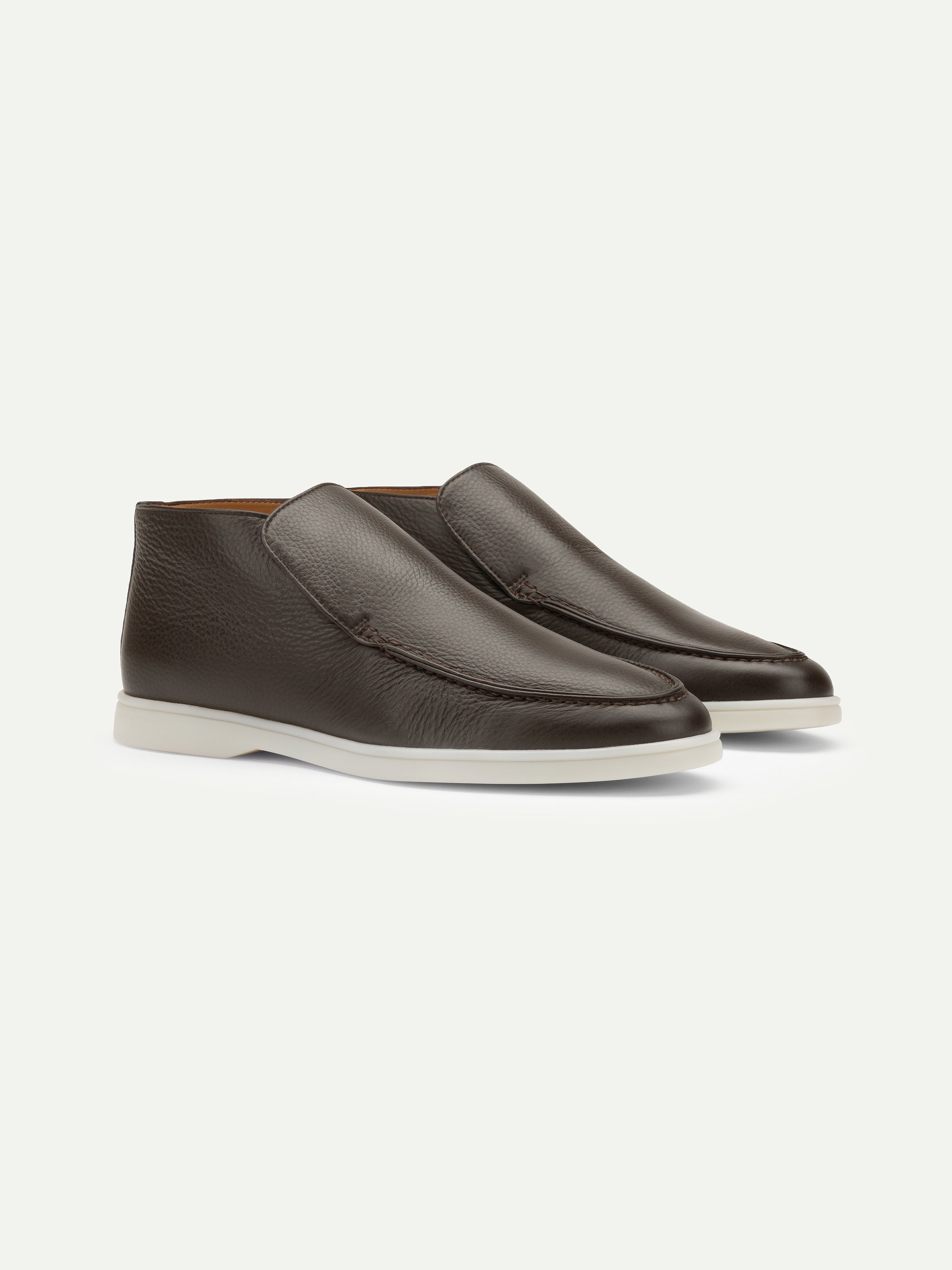 Brown Grain City Loafer – Positano Life