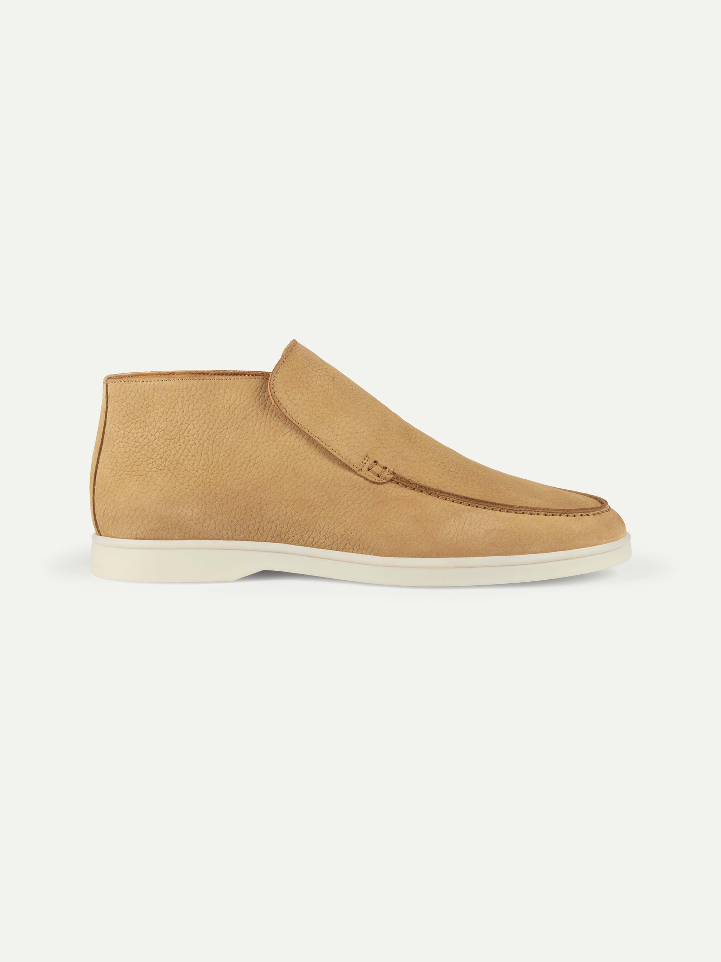 Beige Nubuck City Loafer – Positano Life