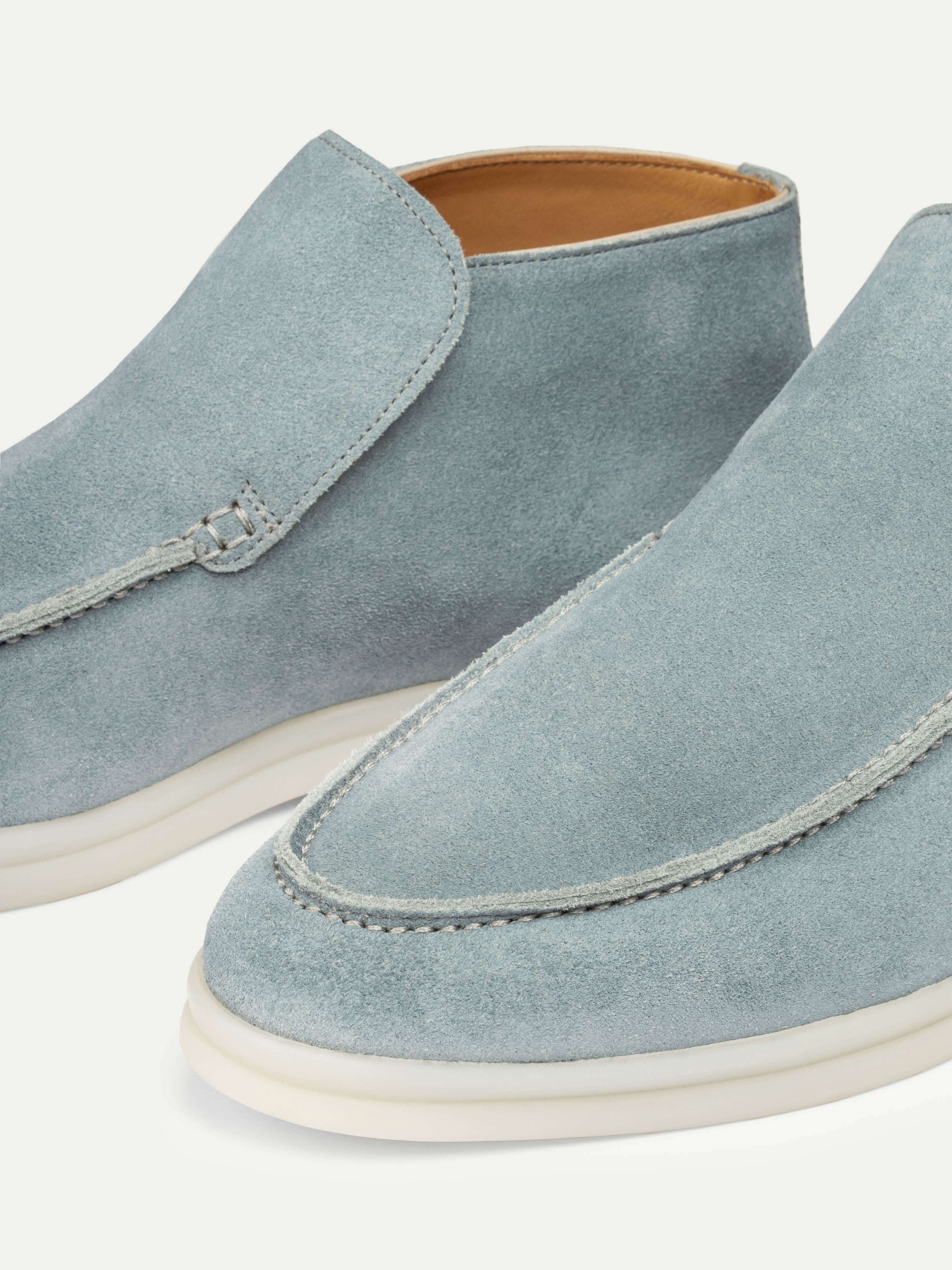 Lady Light Blue City Loafer – Positano Life