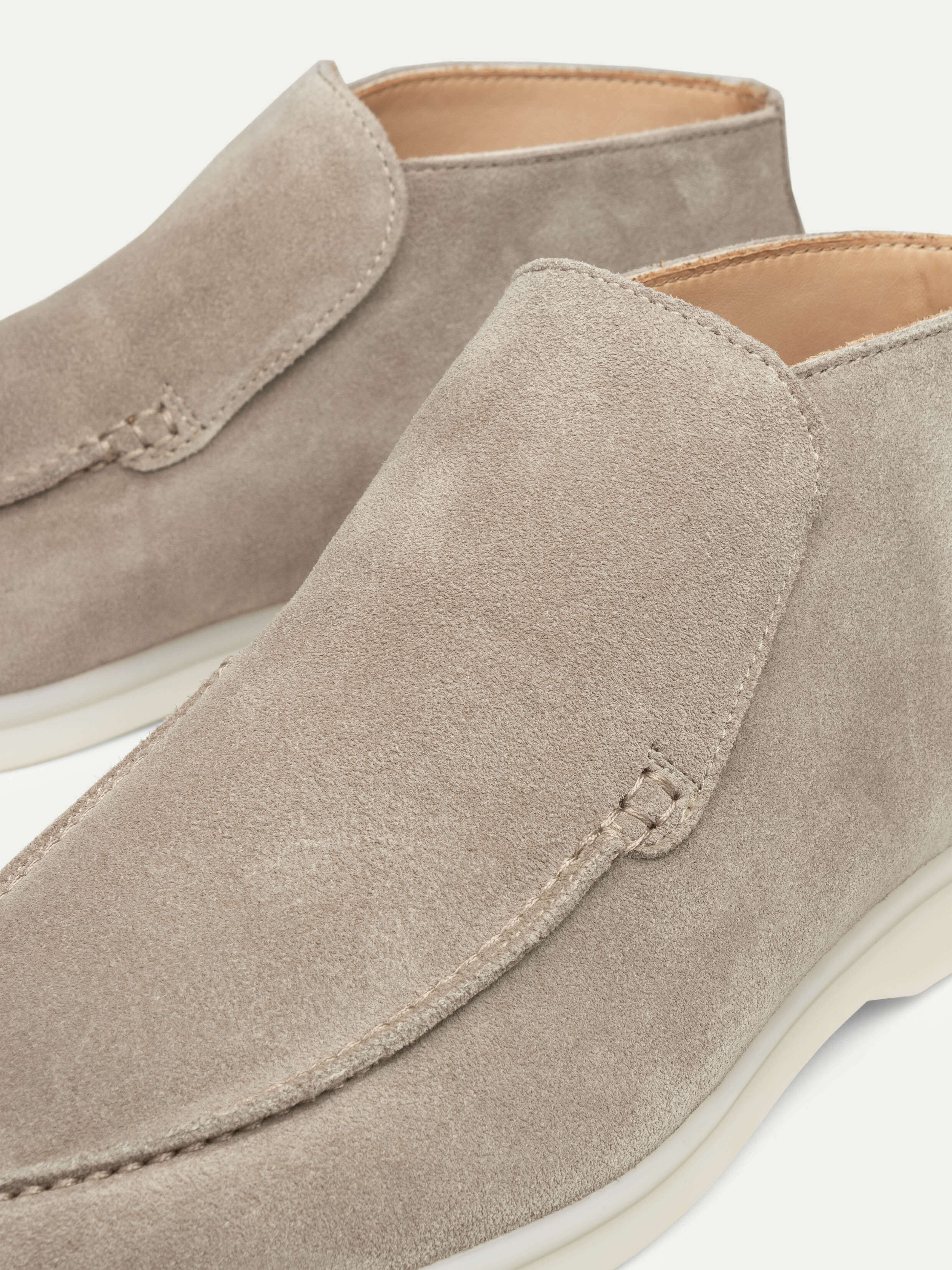 Lady Light Grey City Loafer – Positano Life