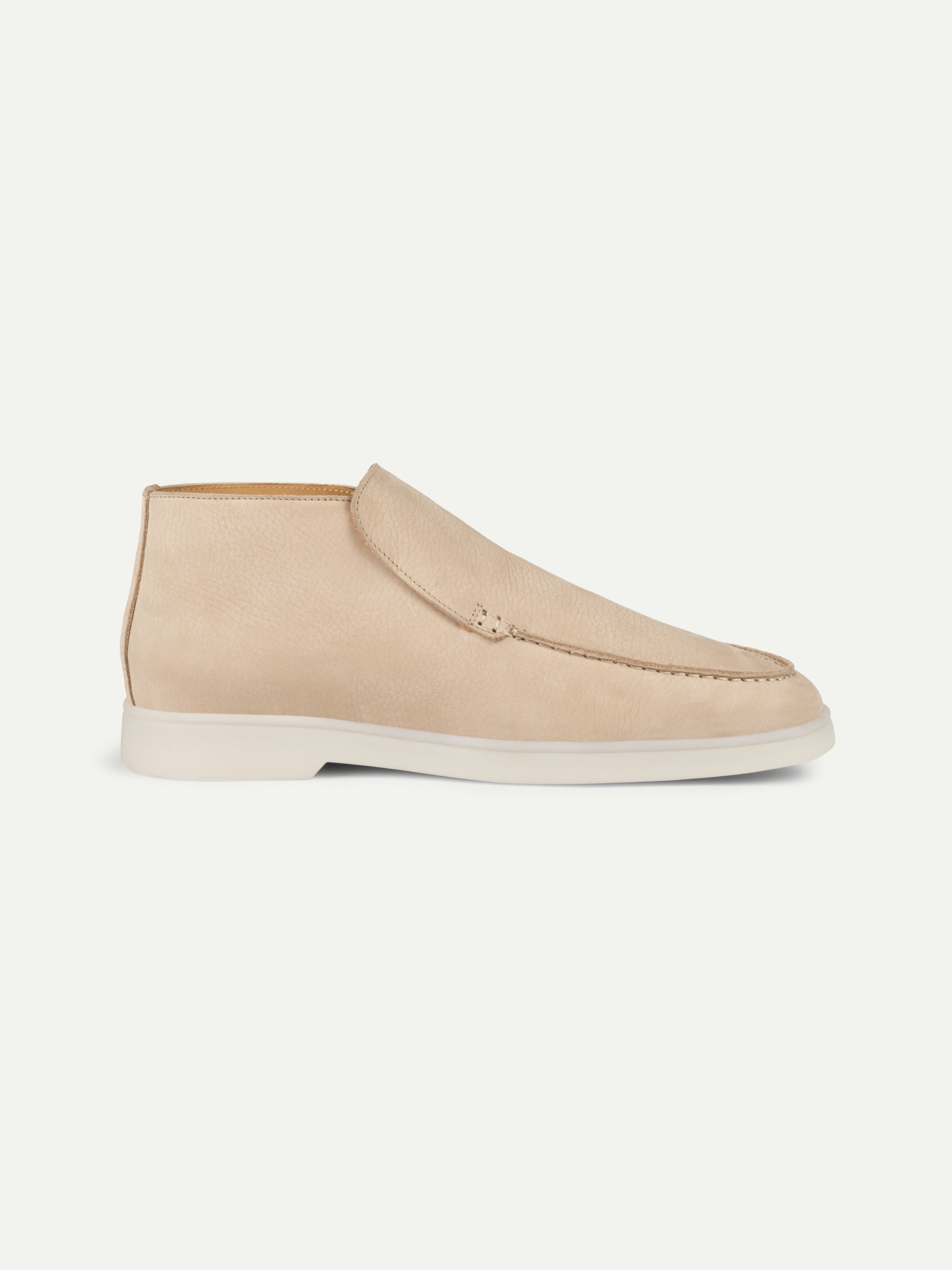Light Beige Nubuck Winter City Loafer – Positano Life