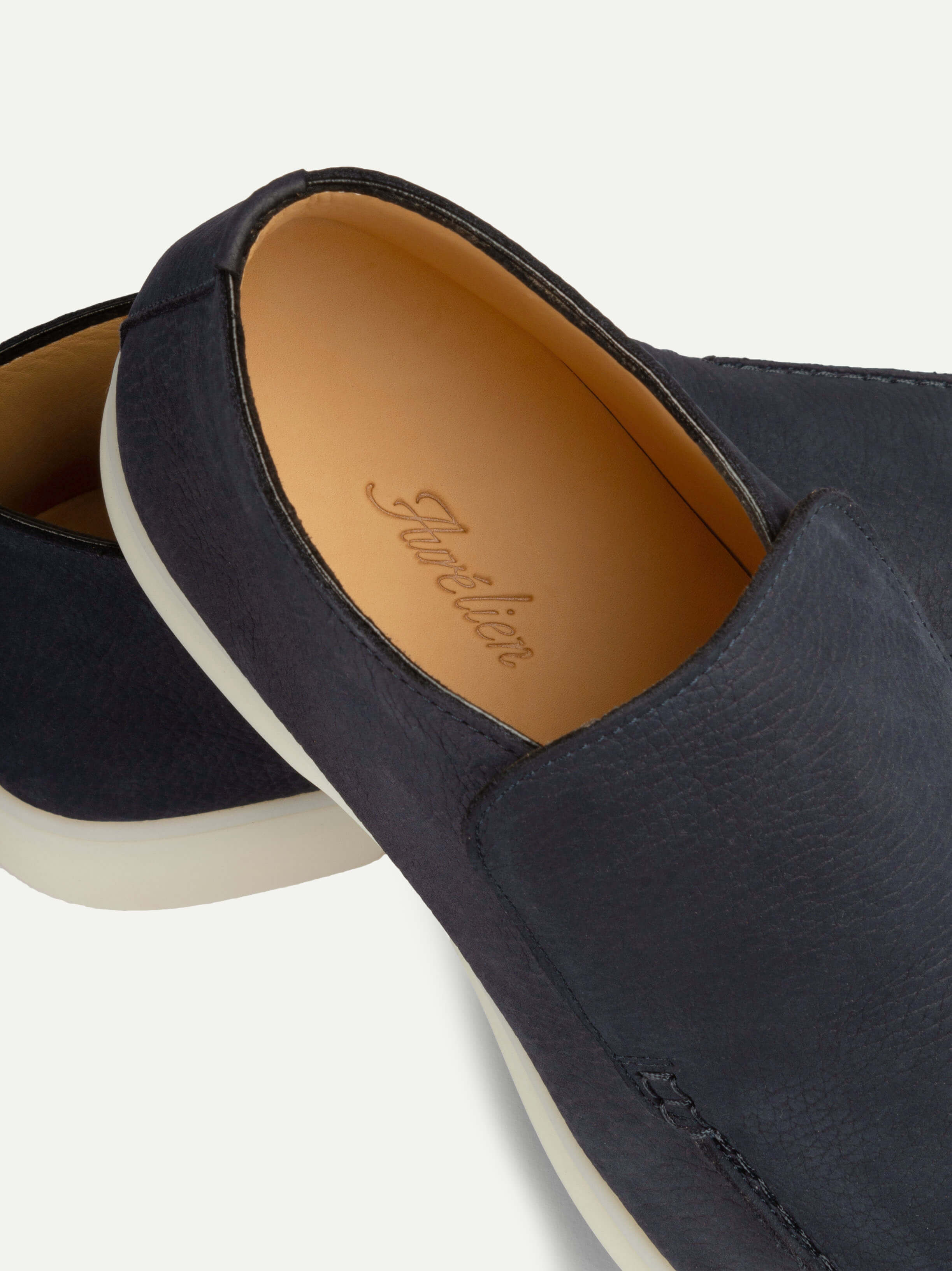 Navy Nubuck Winter City Loafer – Positano Life