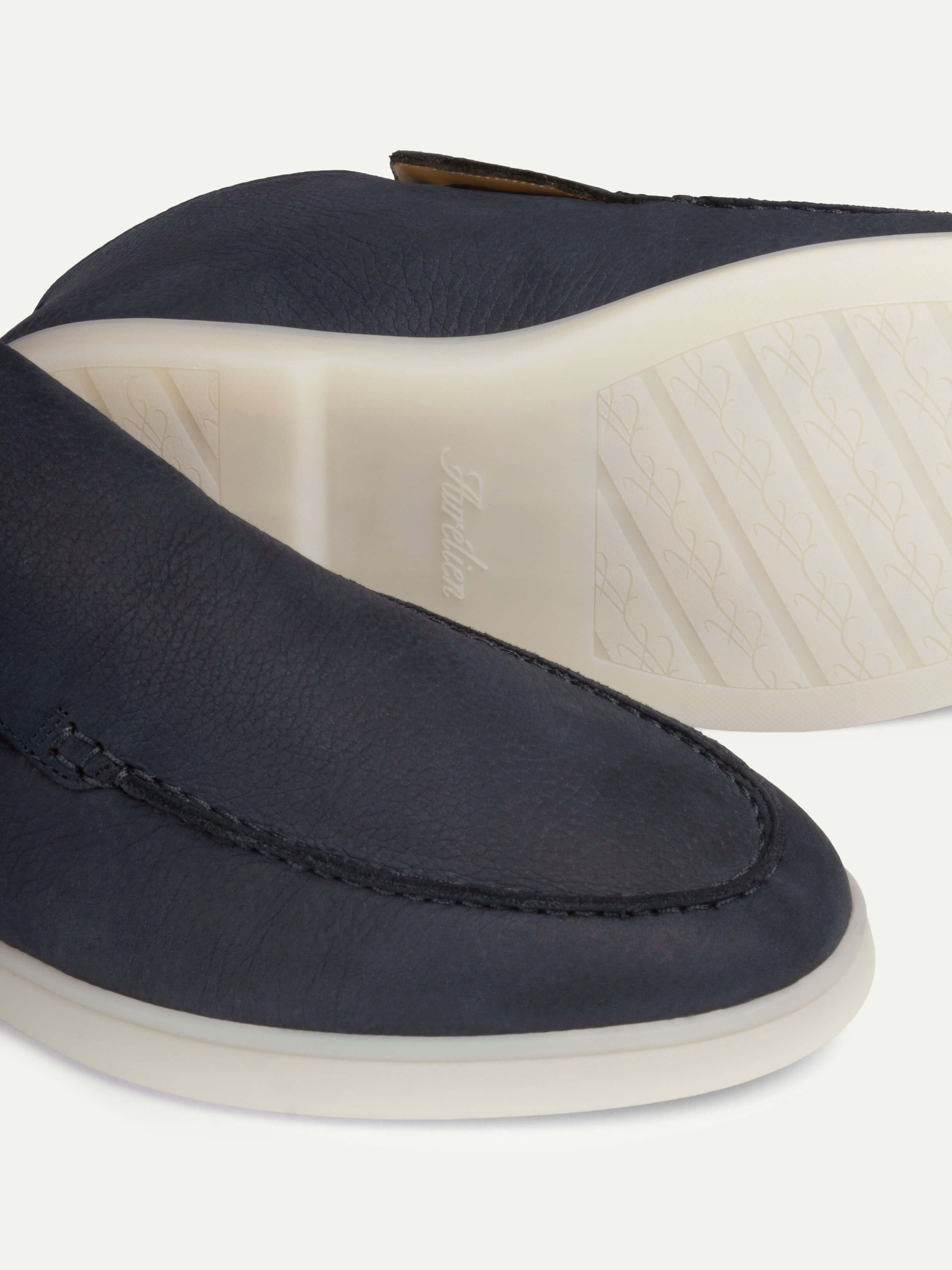 Navy Nubuck Winter City Loafer – Positano Life