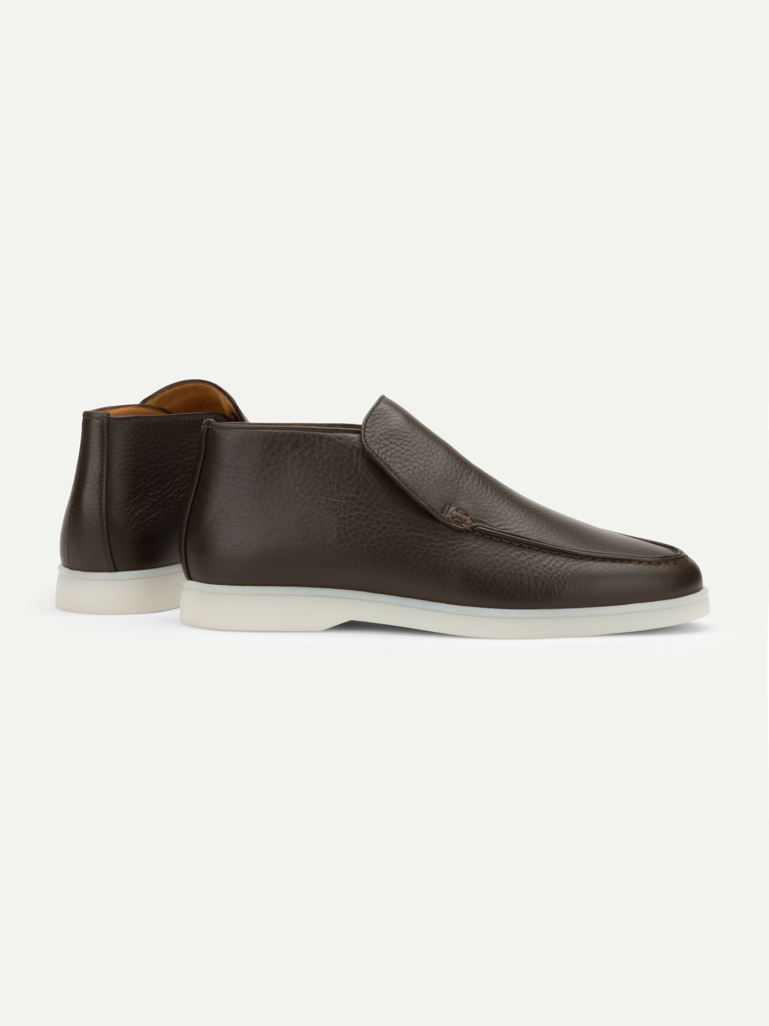 Lady Brown Grain City Loafer – Positano Life