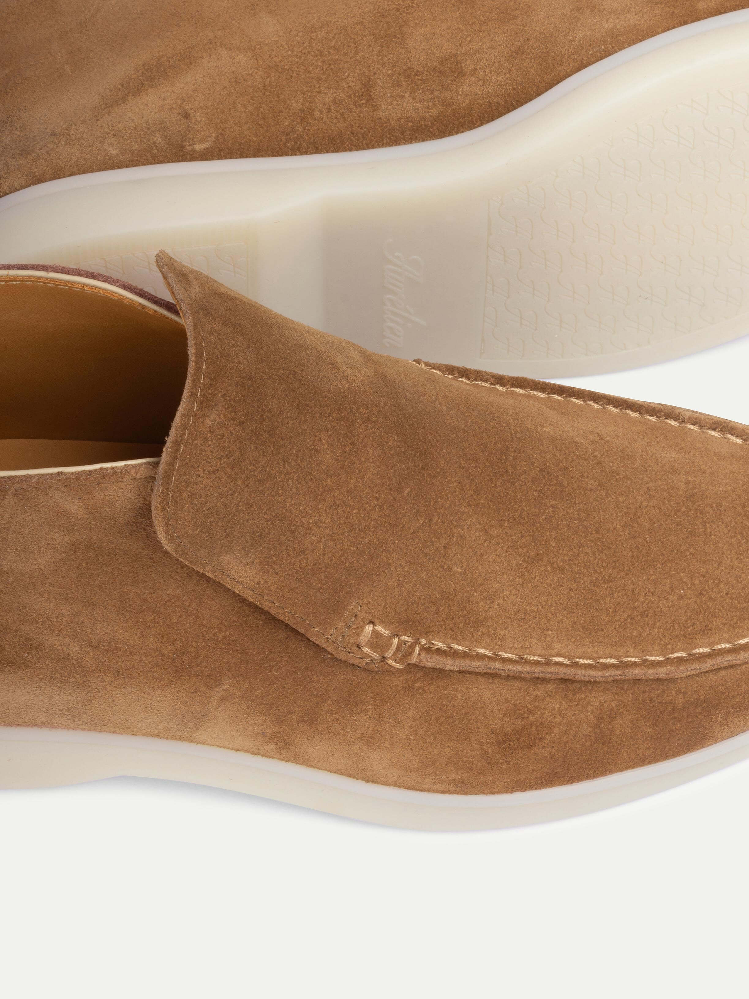 Lady Golden Brown City Loafer – Positano Life