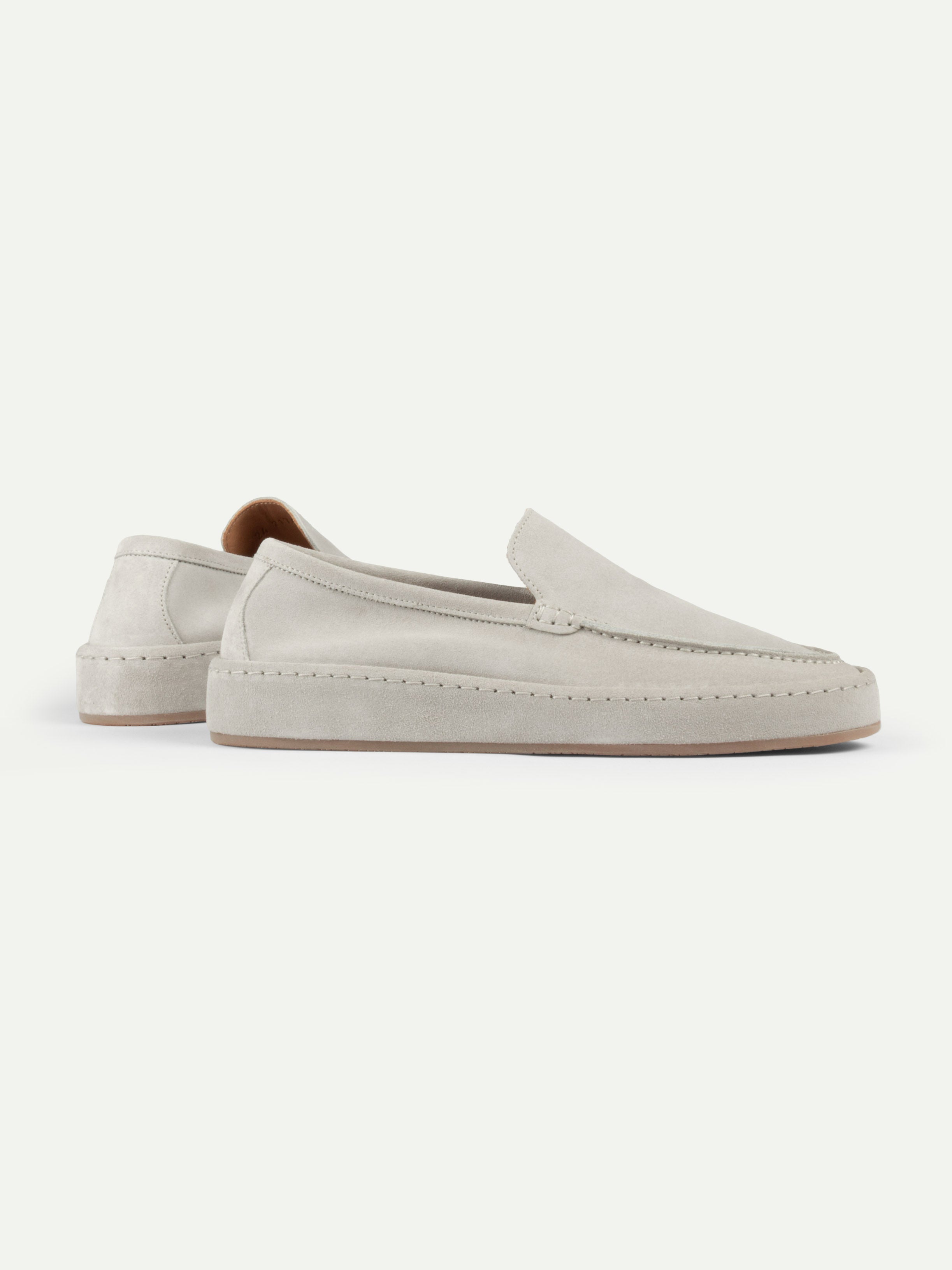 Lady Light Grey Voyager Loafer – Positano Life