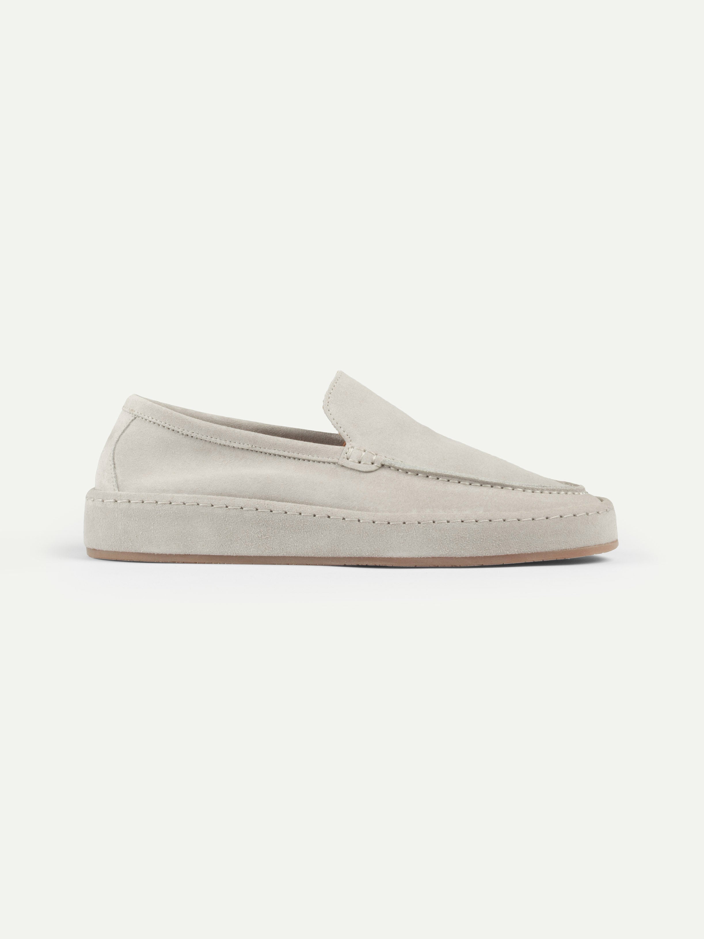 Lady Light Grey Voyager Loafer – Positano Life