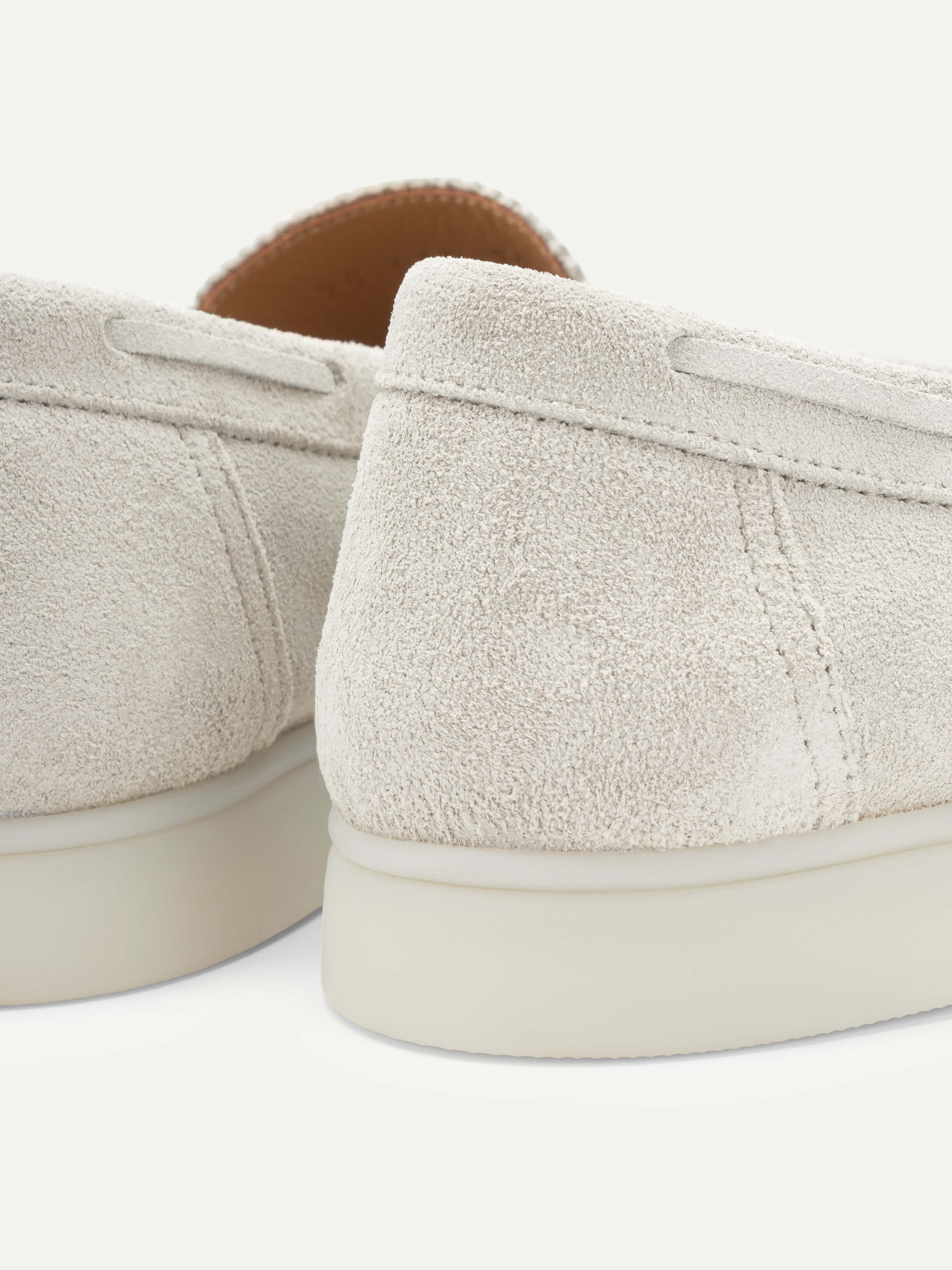 Lady Light Grey Yacht Loafers – Positano Life
