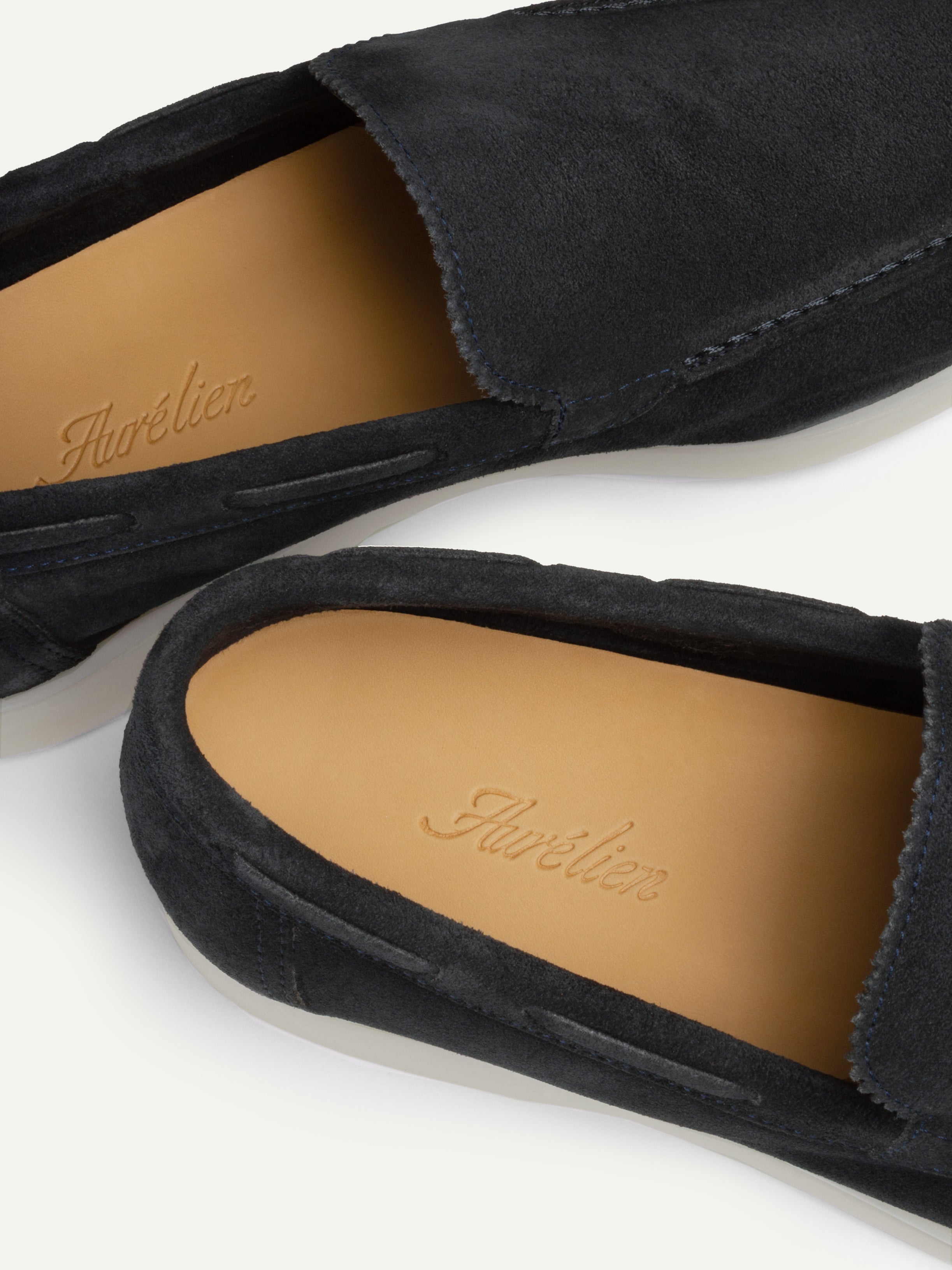 Lady Dark Blue Yacht Loafers – Positano Life