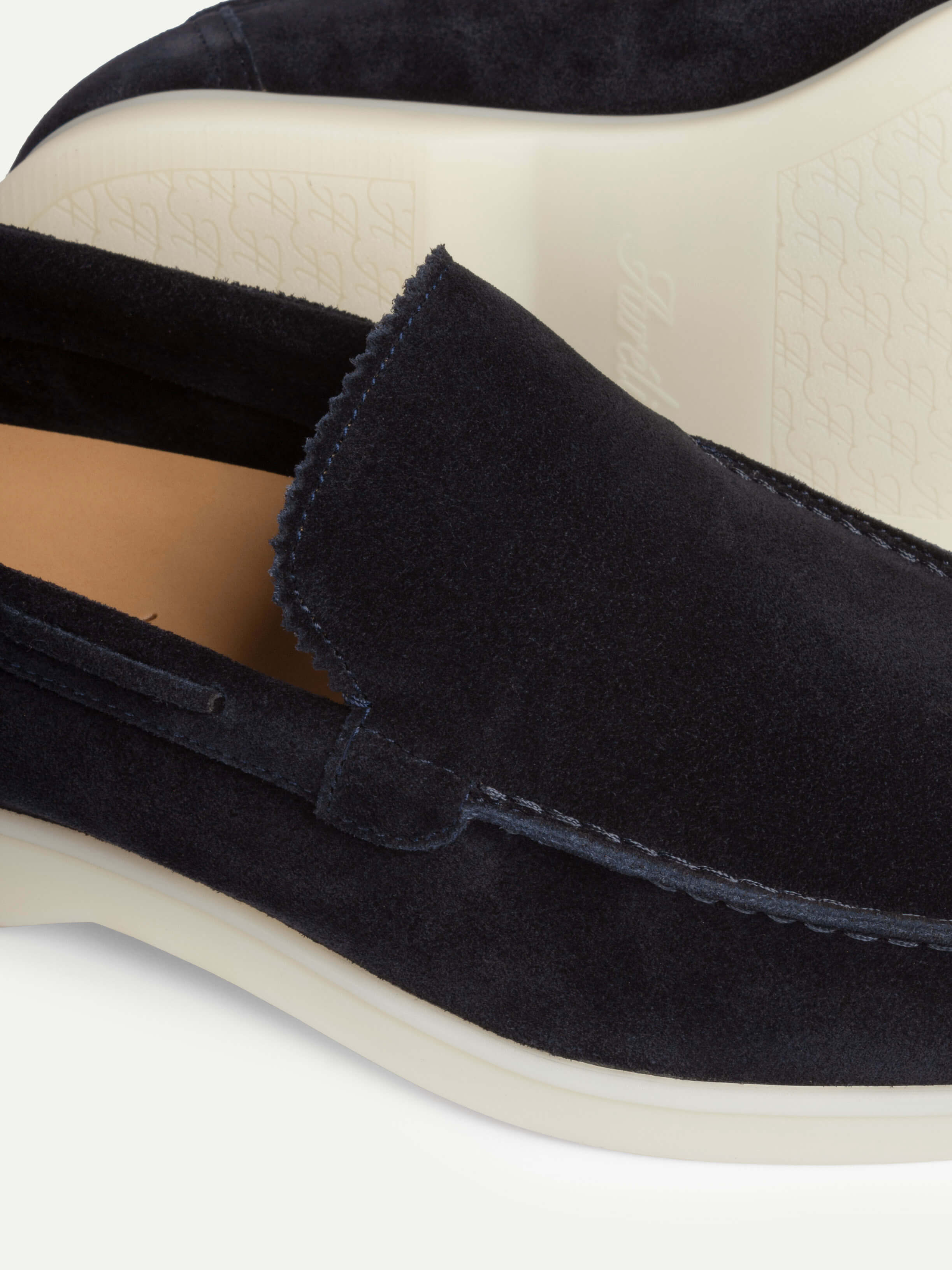 Lady Dark Blue Yacht Loafers – Positano Life