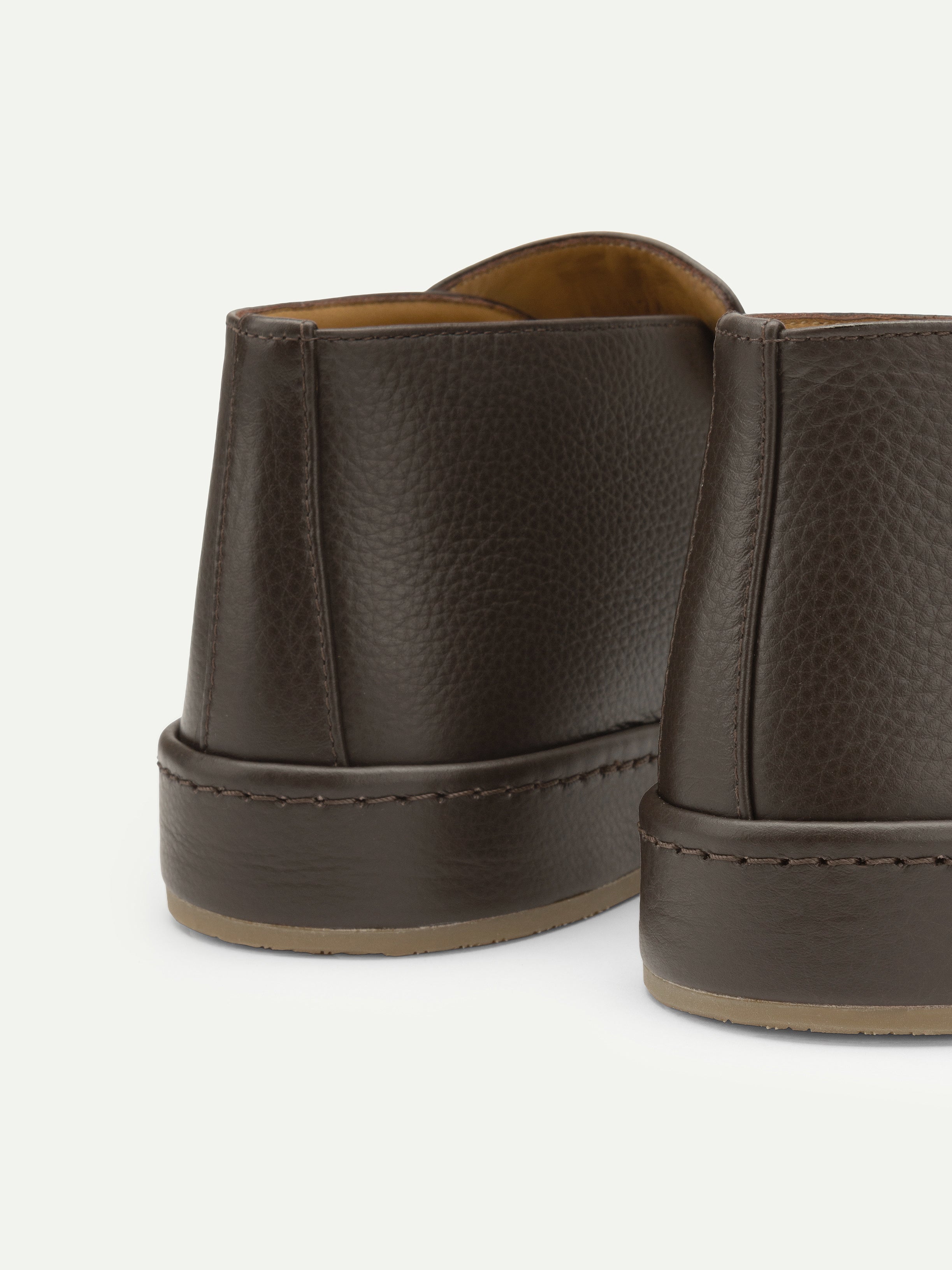 Brown Grain Voyager City Loafer – Positano Life
