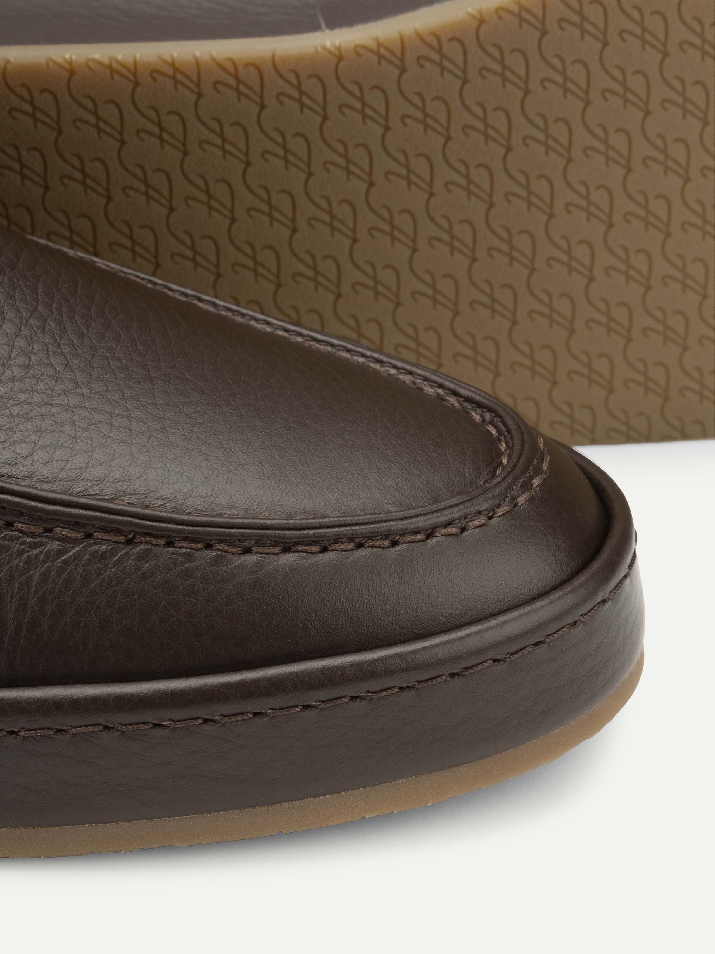 Brown Grain Voyager Loafer – Positano Life
