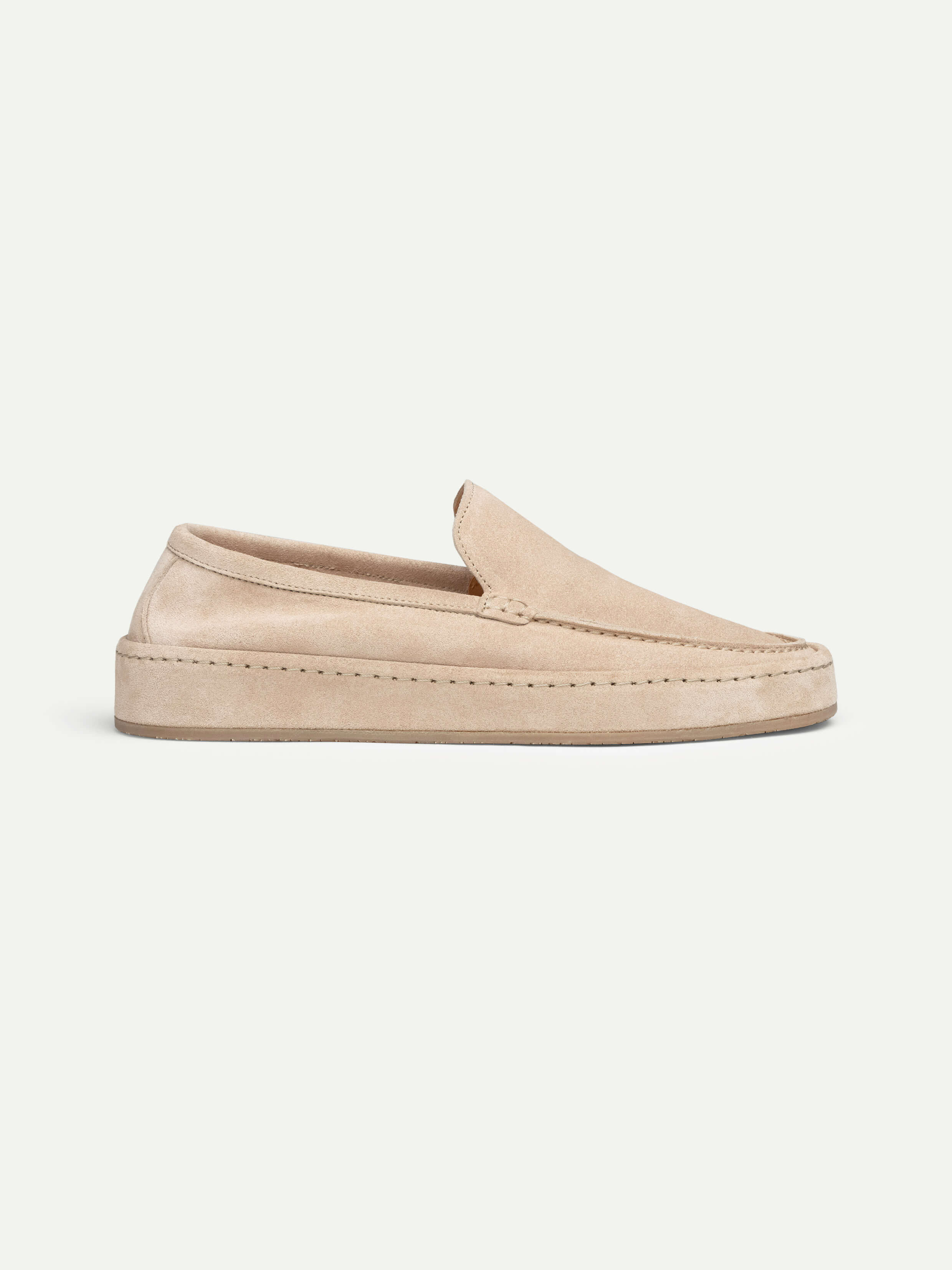 Lady Light Beige Voyager Loafer – Positano Life