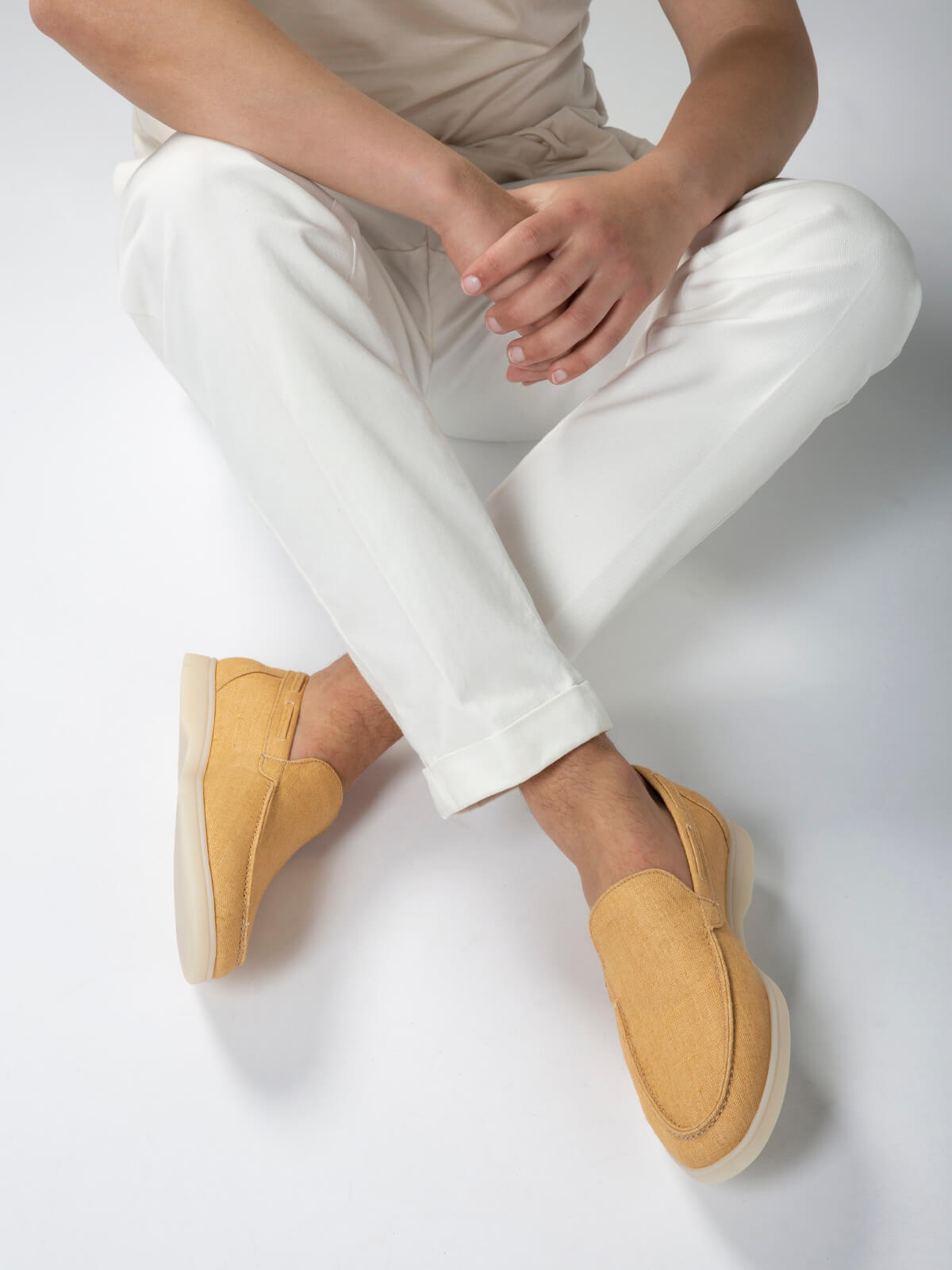 Honey Linen Yacht Loafers – Positano Life