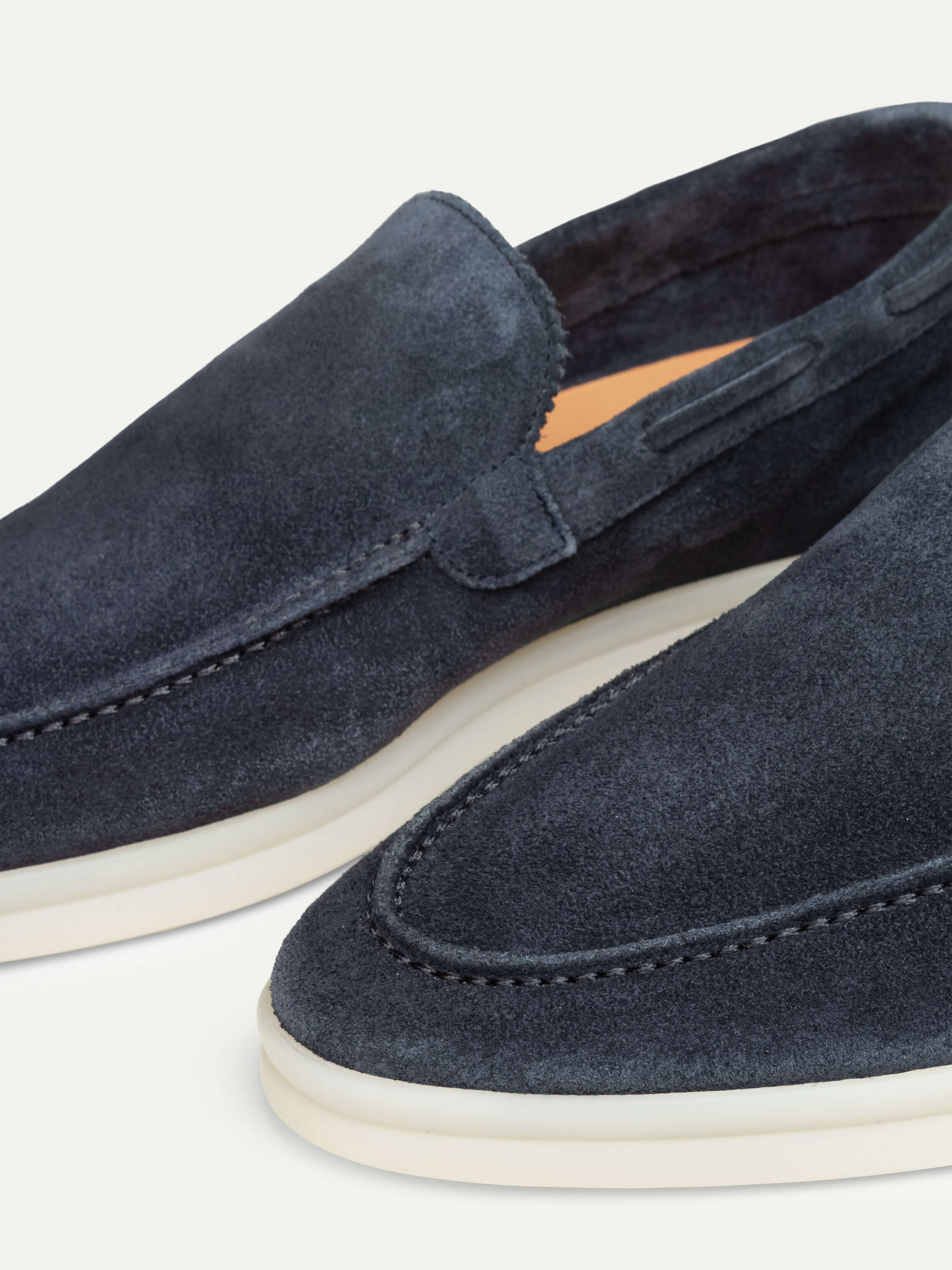 Lady Steel Blue Yacht Loafers – Positano Life