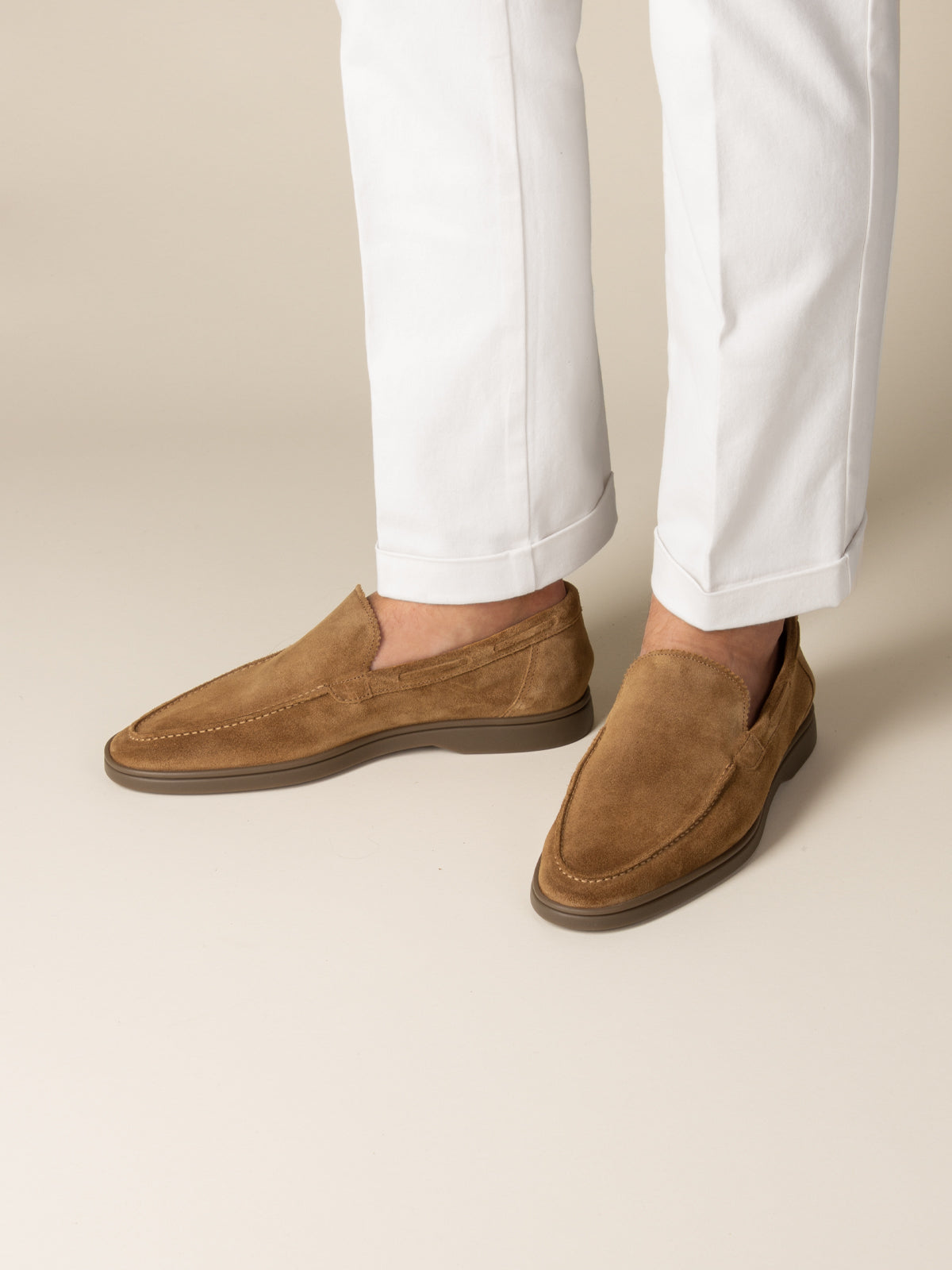 Beige Yacht Loafers – Positano Life