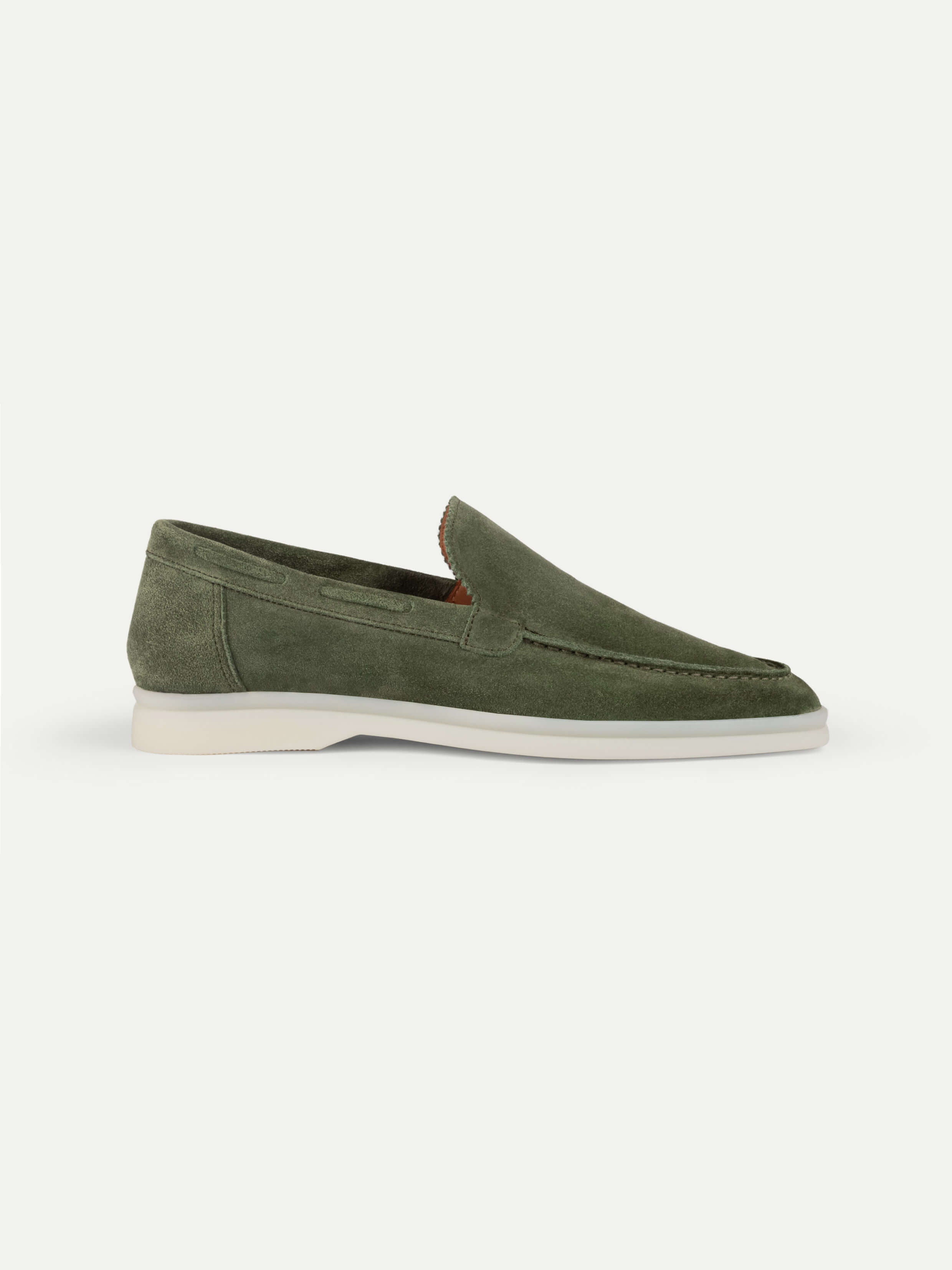 Lady Green Yacht Loafers – Positano Life