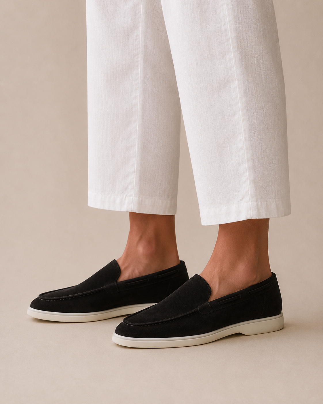 Lady Black Yacht Loafer – Positano Life