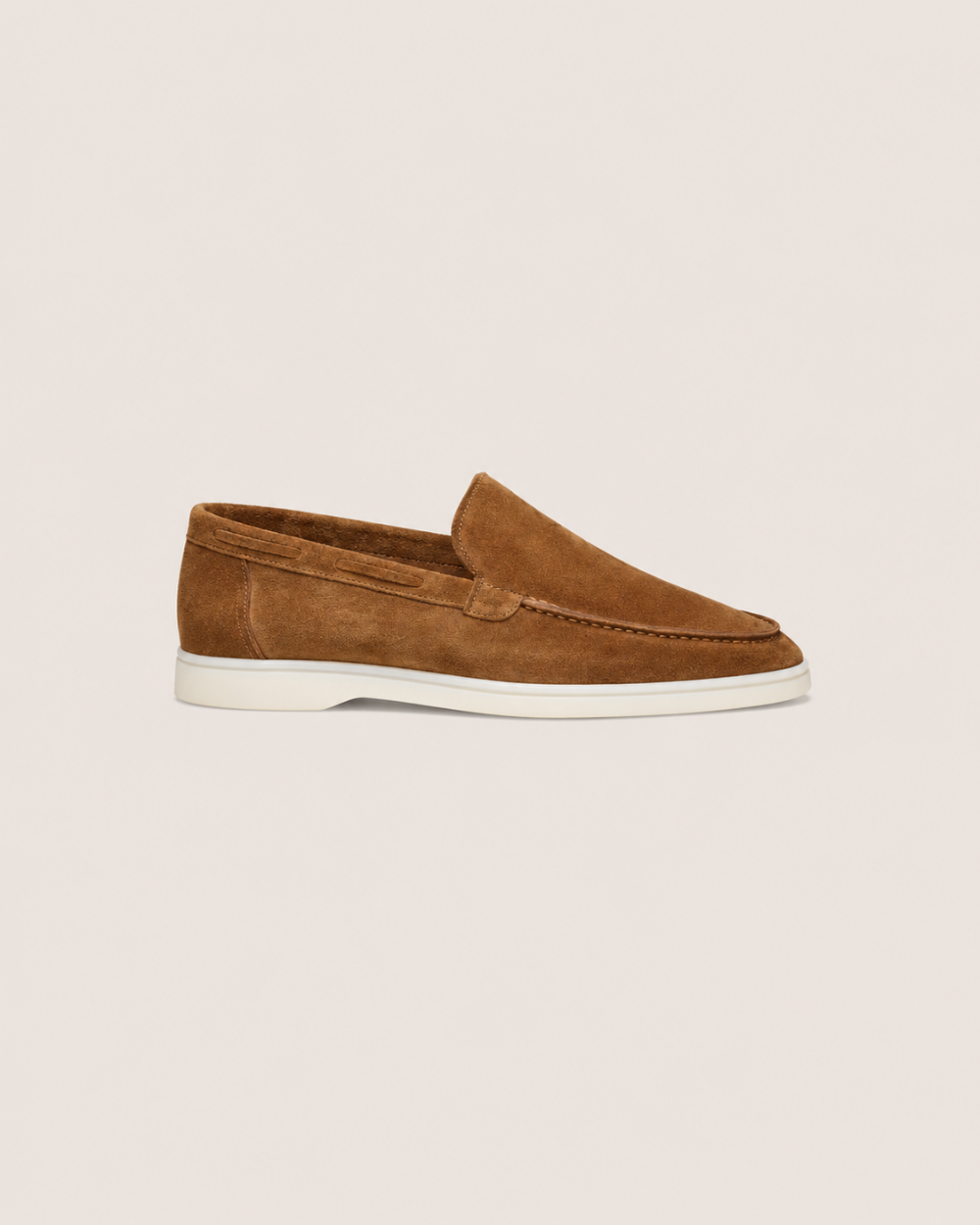 Moreno Suede Loafer Brown – Positano Life