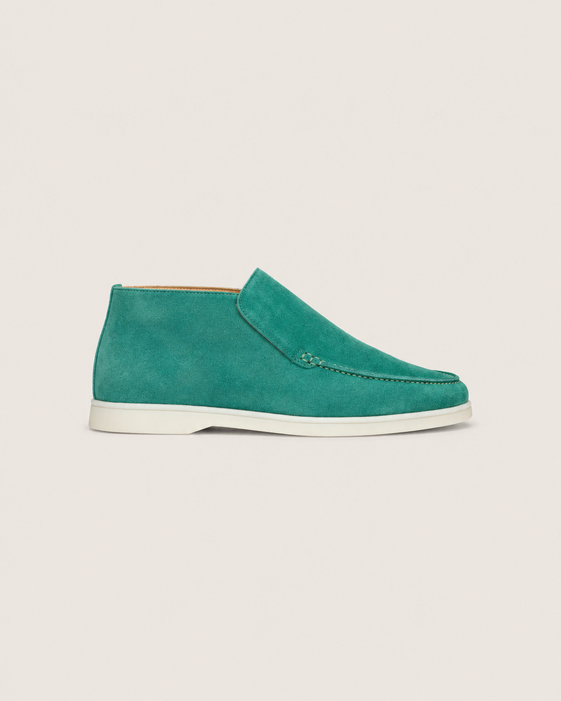 Moreno Suede City Loafer Emerald – Positano Life