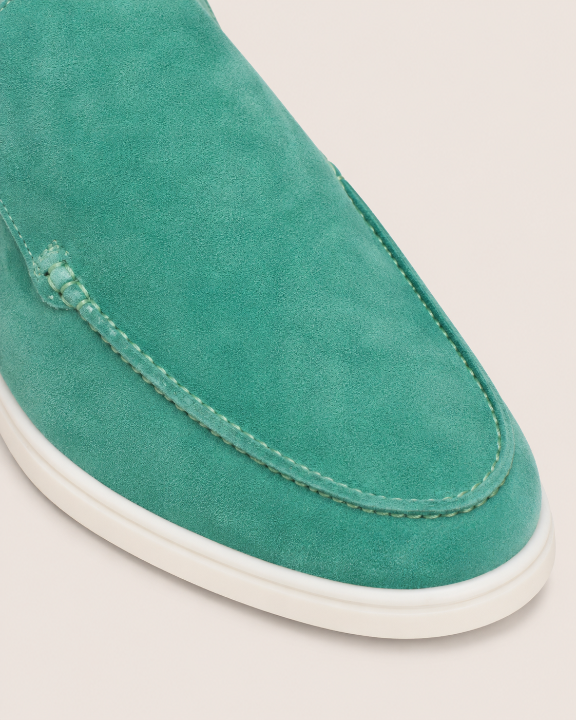 Moreno Suede City Loafer Emerald – Positano Life