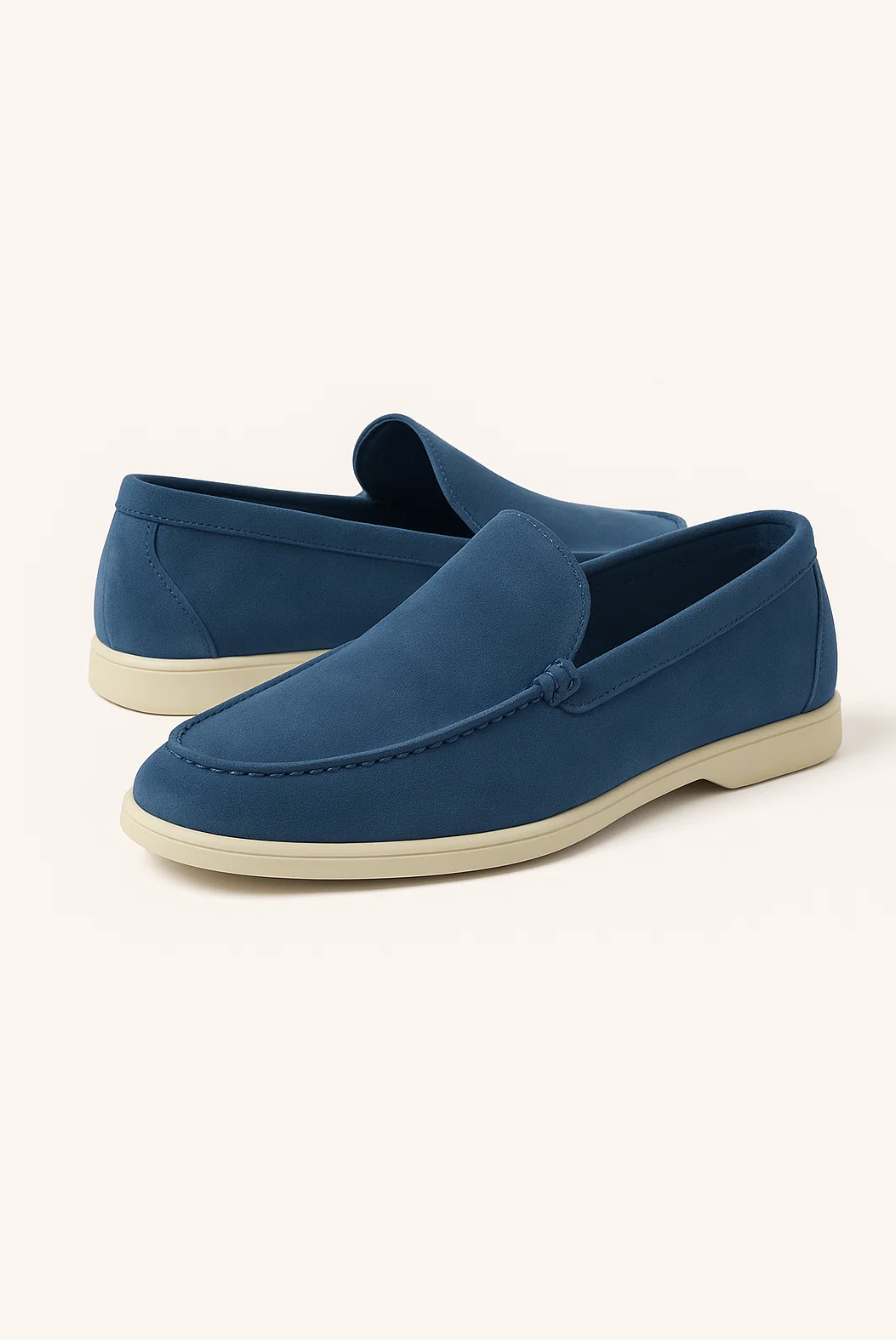 Navy Blue Moreno Loafer – Positano Life