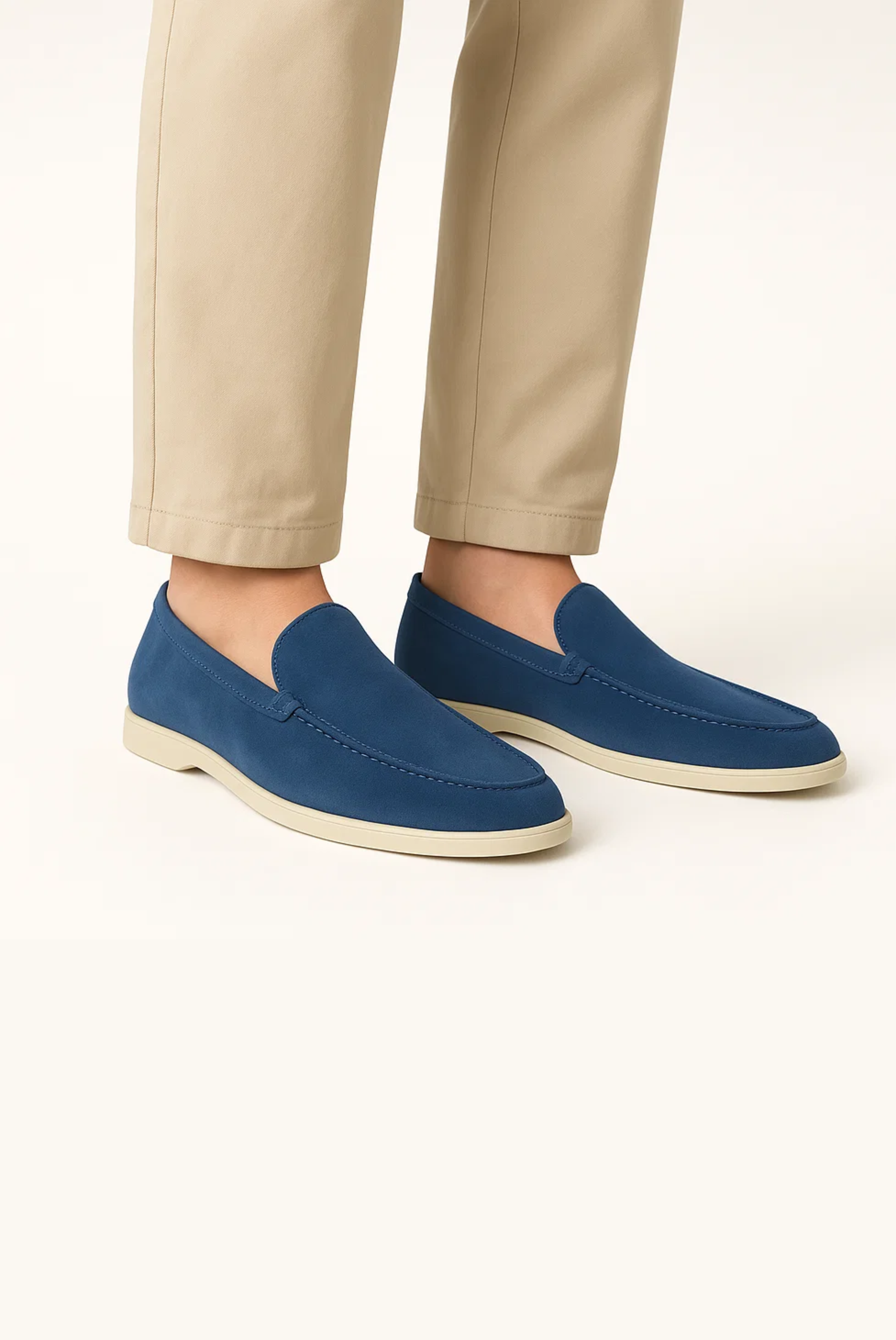 Navy Blue Moreno Loafer – Positano Life