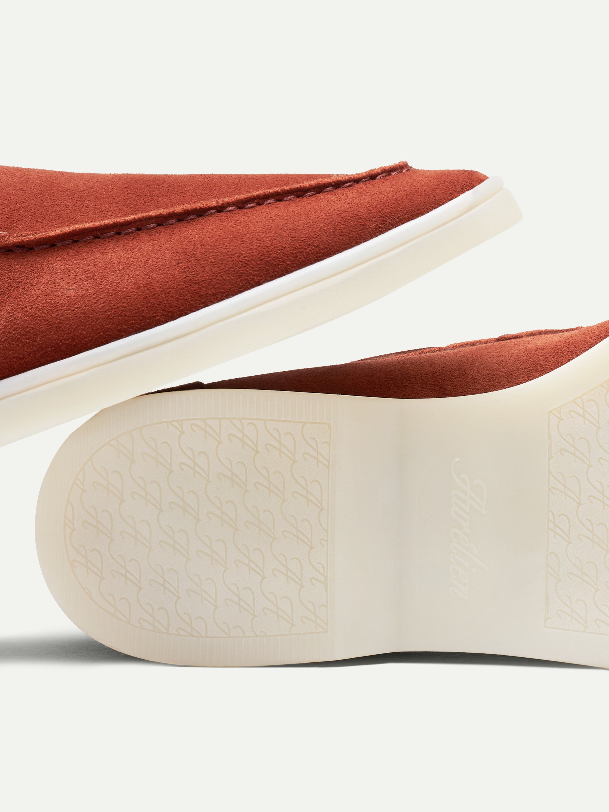 Lady Dusty Orange Yacht Loafers – Positano Life