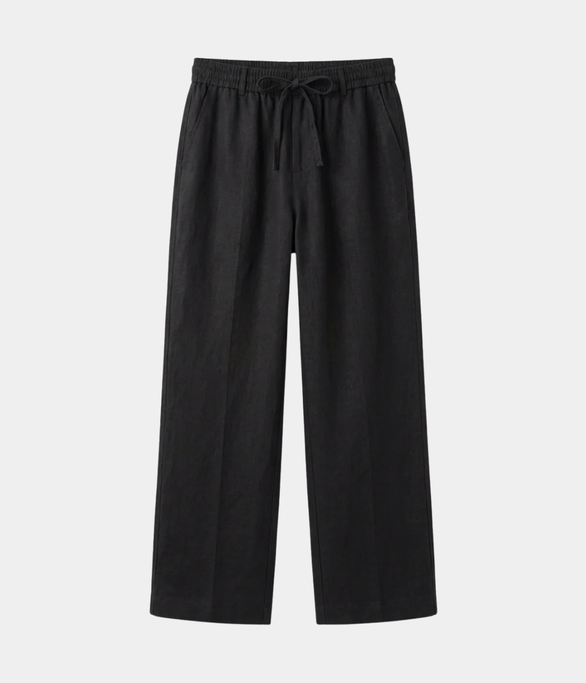 Black Linen Trousers – Positano Life
