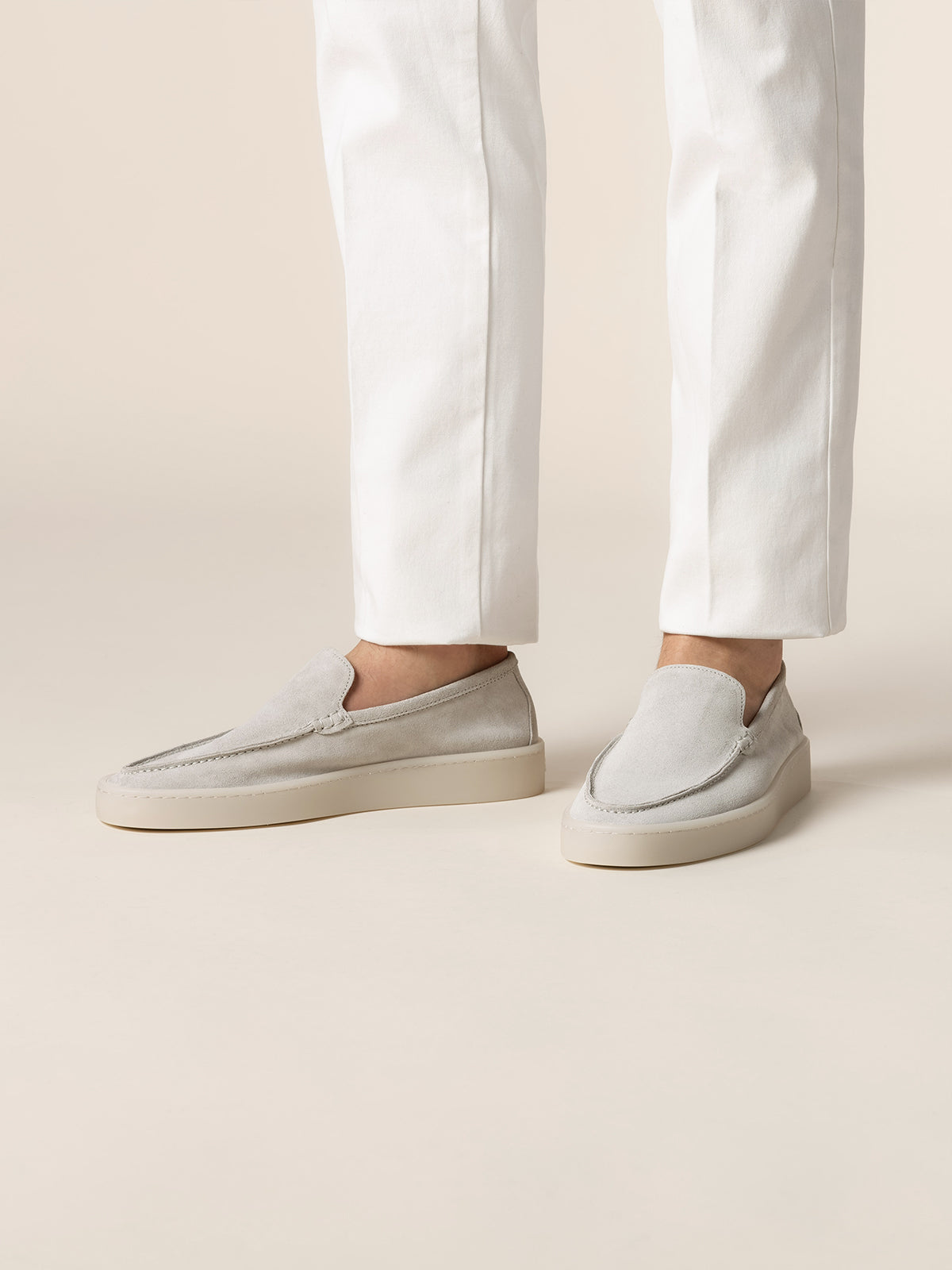 Classic Grey Urban Loafer – Positano Life