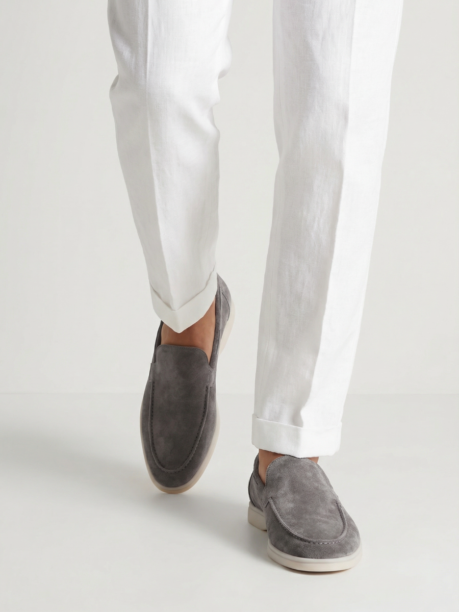 Grey Yacht Loafers – Positano Life
