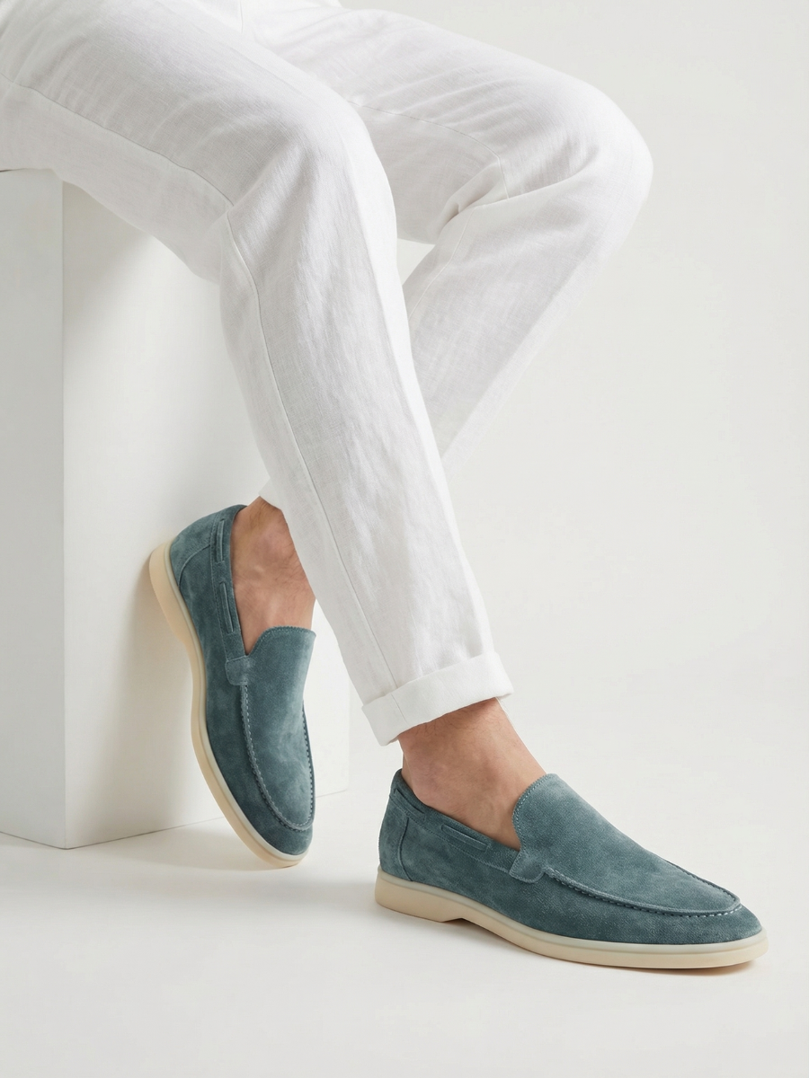 Petrol Yacht Loafers – Positano Life
