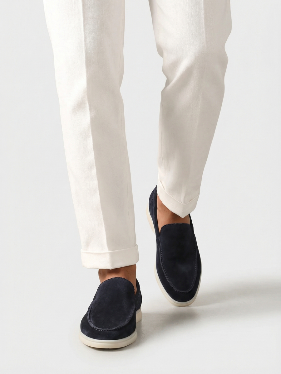 Navy Yacht Loafers – Positano Life
