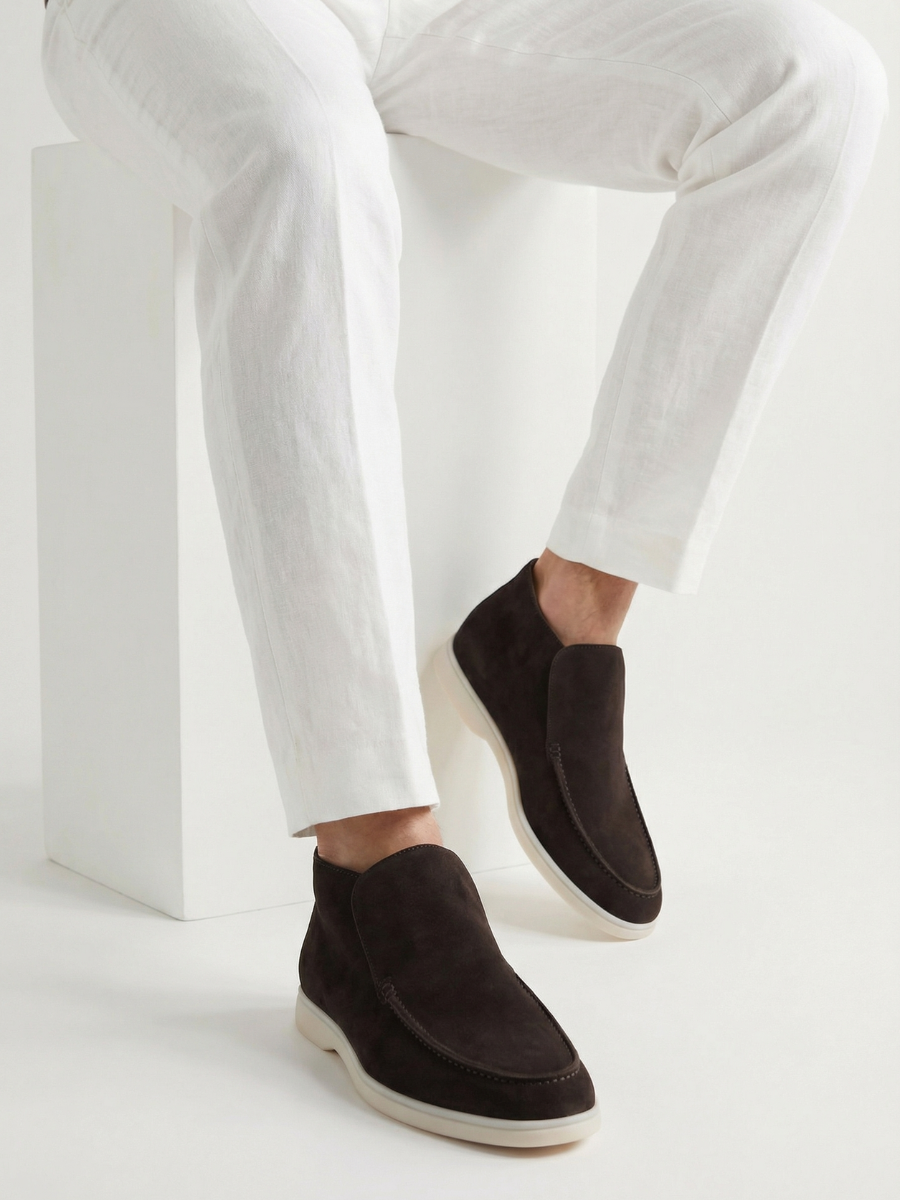 Warm Grey City Loafer – Positano Life