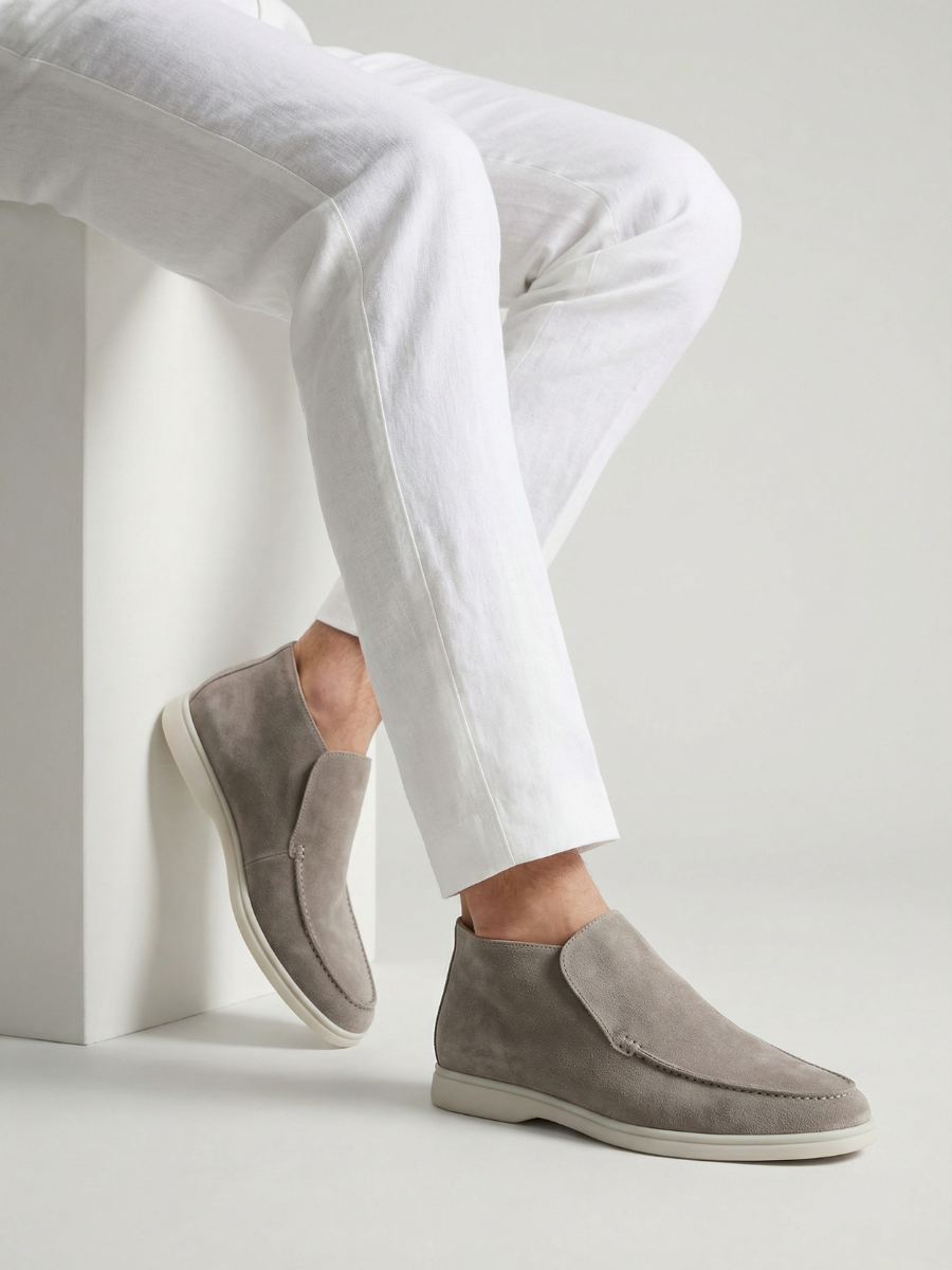 Light Grey City Loafer – Positano Life
