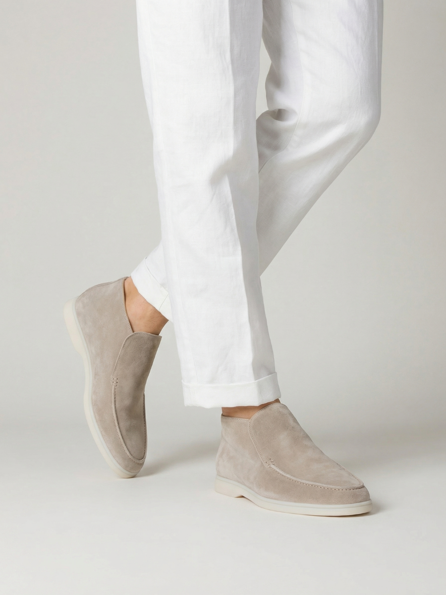 Light Grey City Loafer – Positano Life