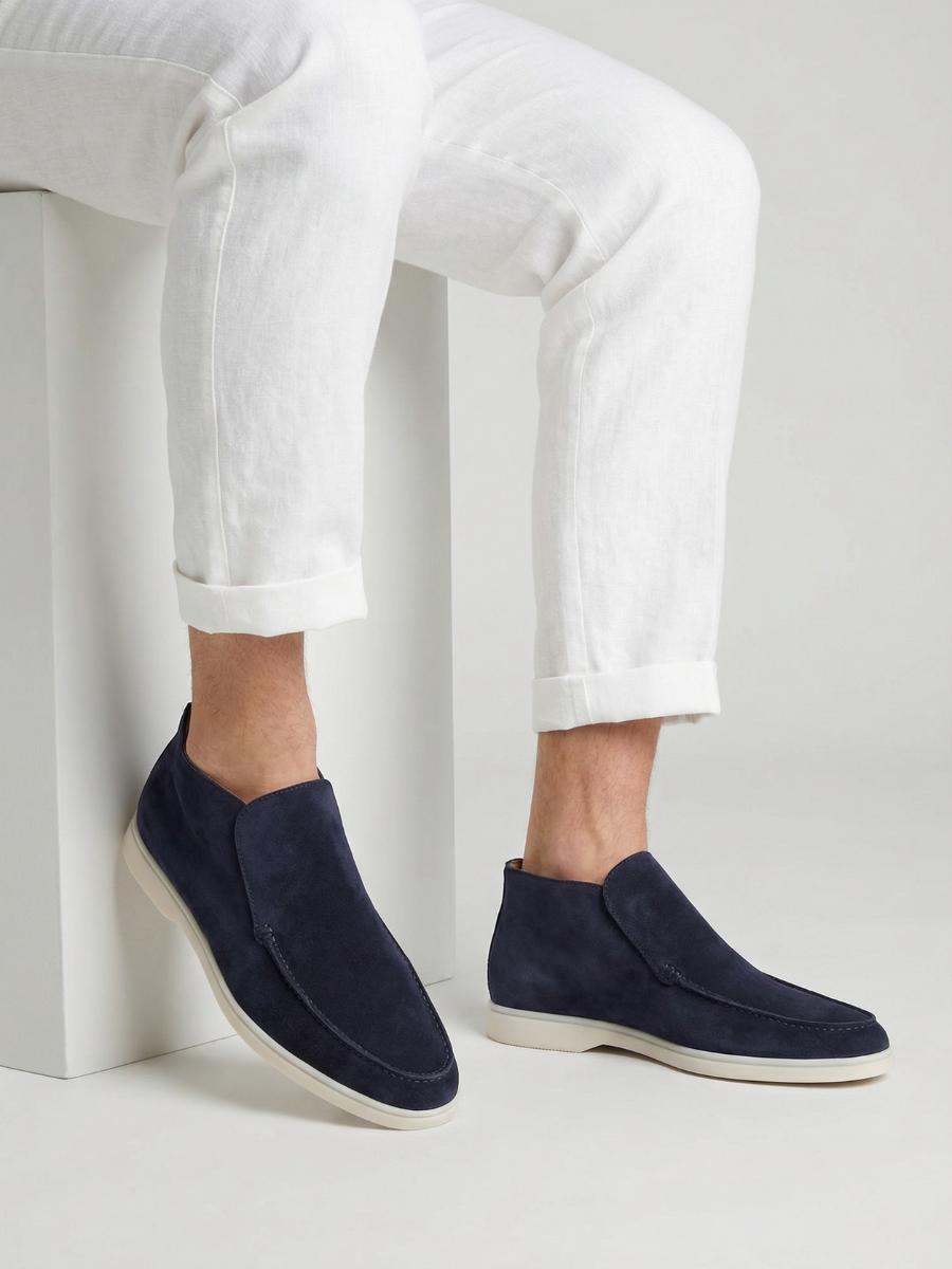 Navy City Loafer – Positano Life