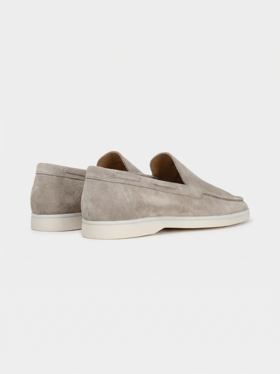 Light Grey Yacht Loafers – Positano Life