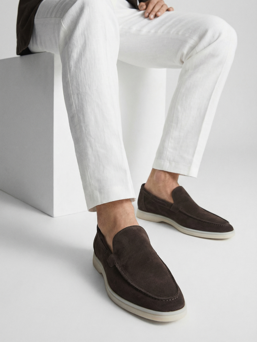 Warm Grey Yacht Loafers – Positano Life