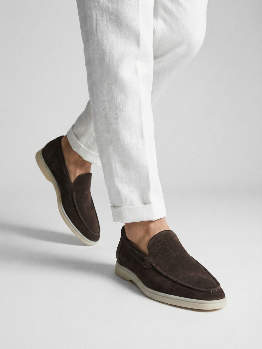 Warm Grey Yacht Loafers – Positano Life
